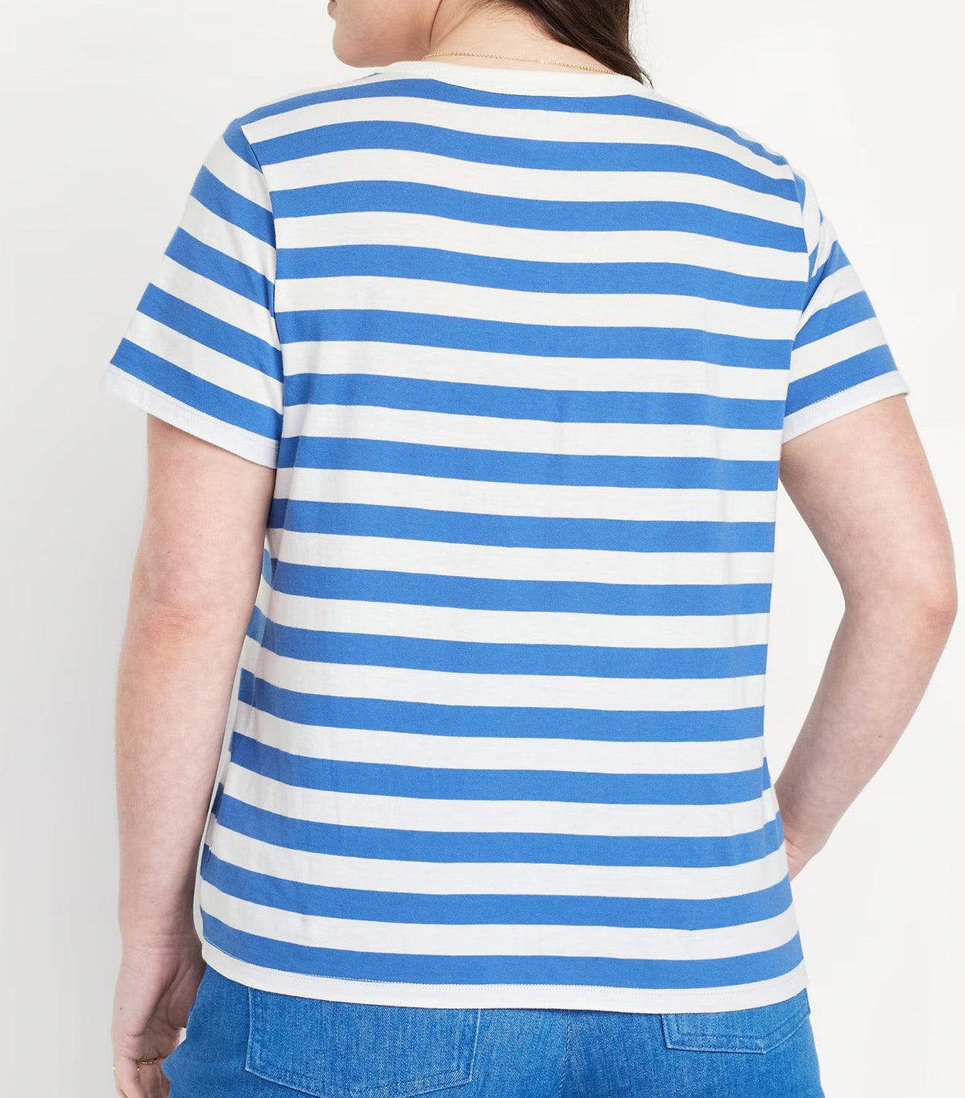 EveryWear Crew-Neck Striped T-Shirt for Women