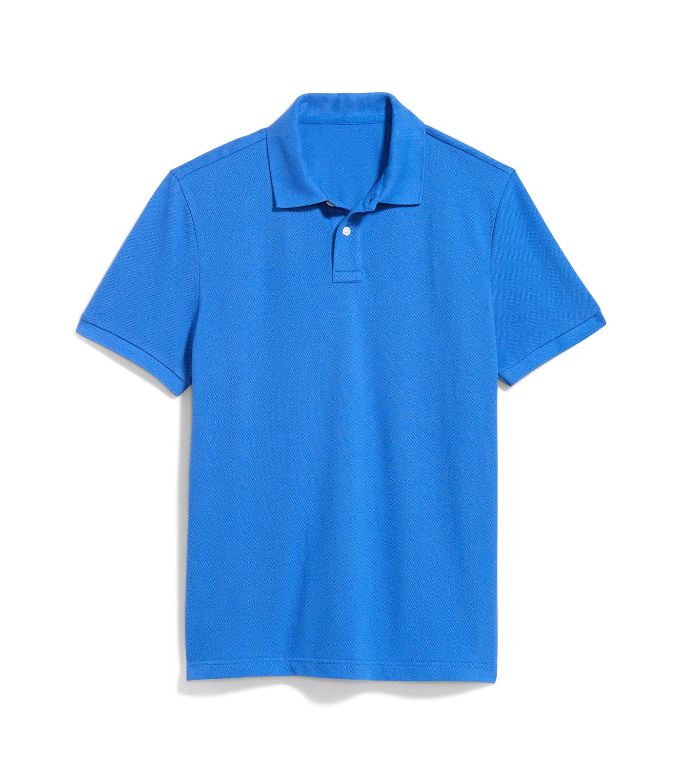 Uniform Pique Polo for Men Crayon Blue