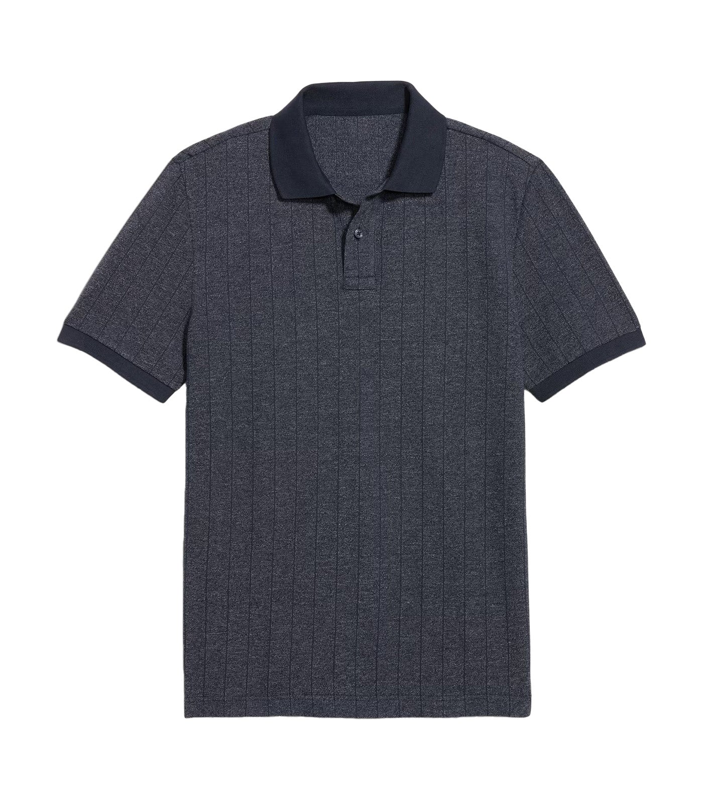 Classic Fit Pique Polo for Men In The Navy