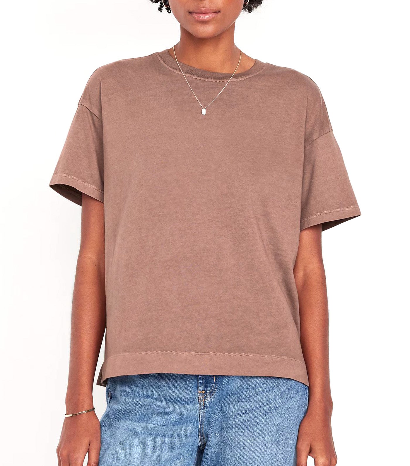 Vintage Crew-Neck T-Shirt for Women