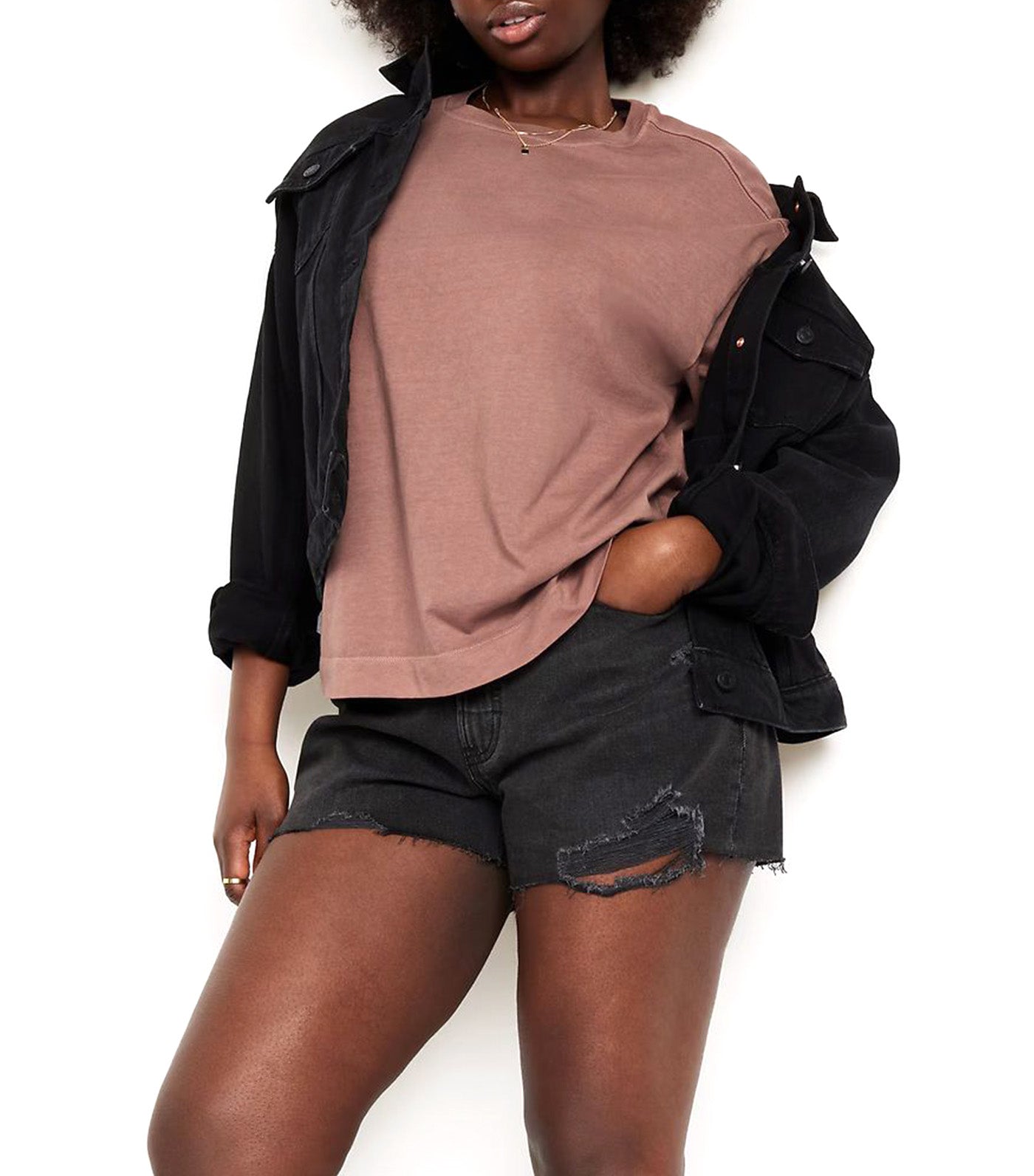 Vintage Crew-Neck T-Shirt for Women