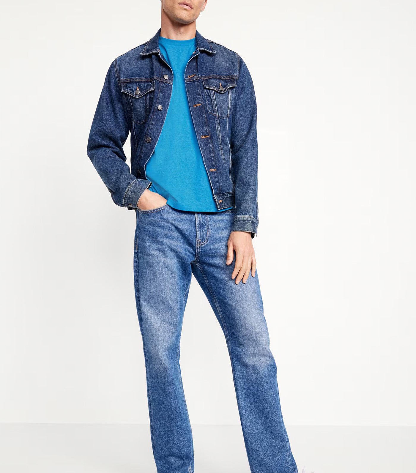 Men's Crew-Neck T-Shirt Cyanotope