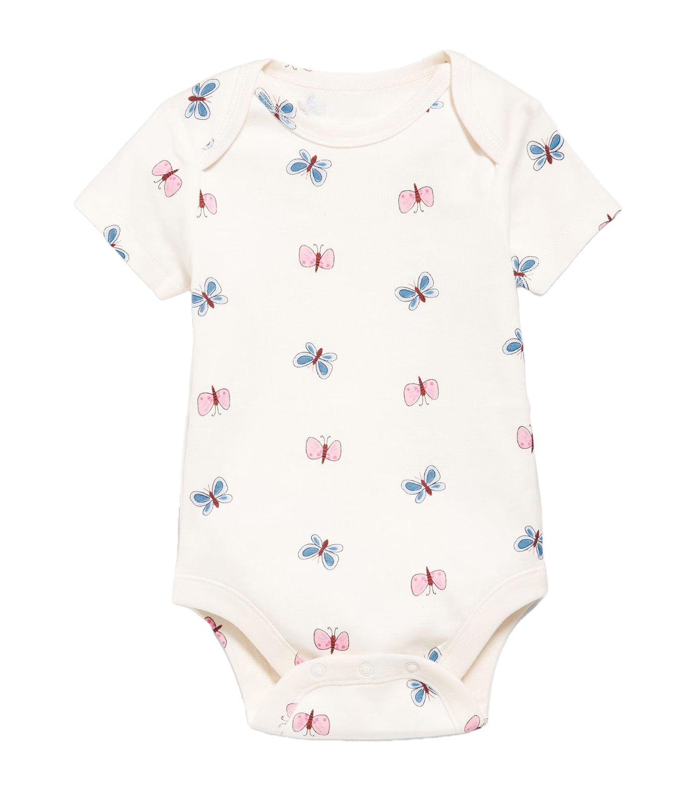 Printed Short-Sleeve Bodysuit for Baby