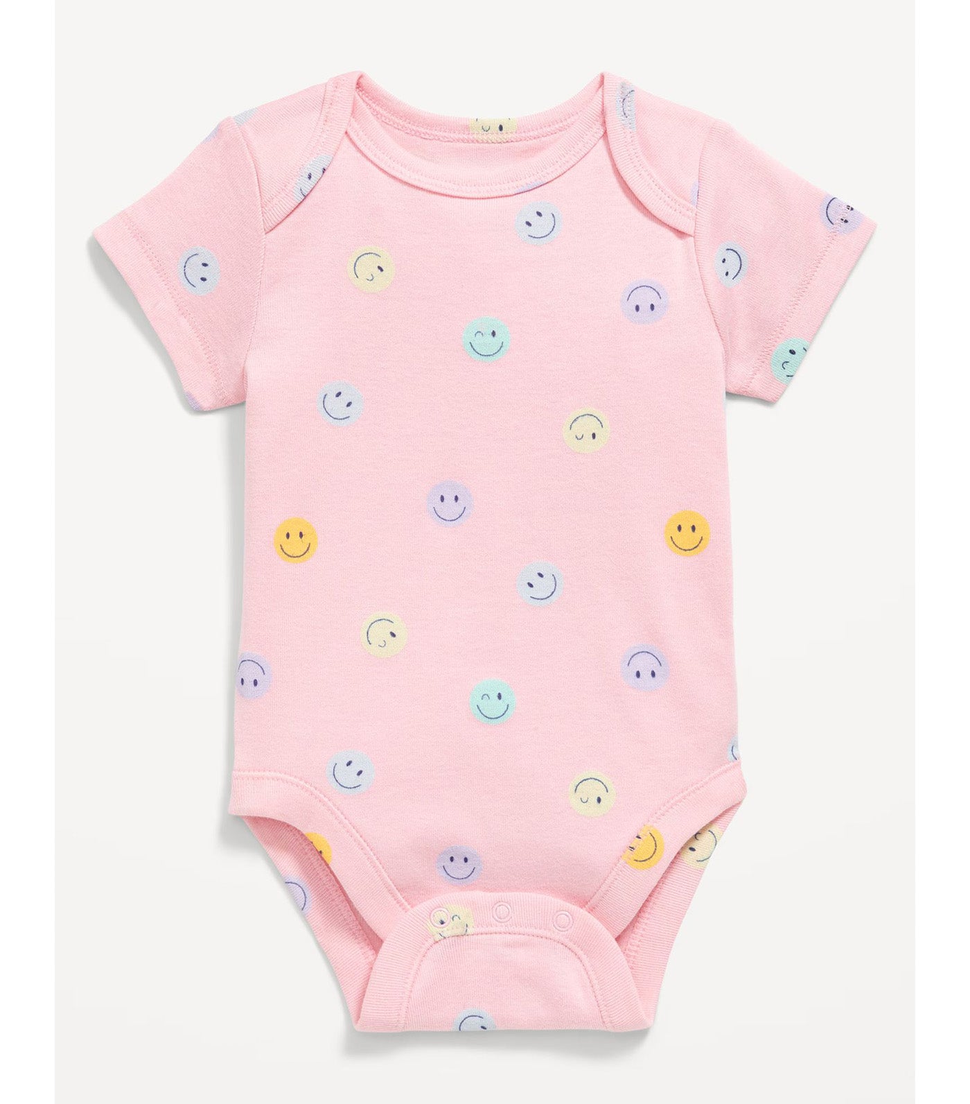 Printed Short-Sleeve Bodysuit for Baby