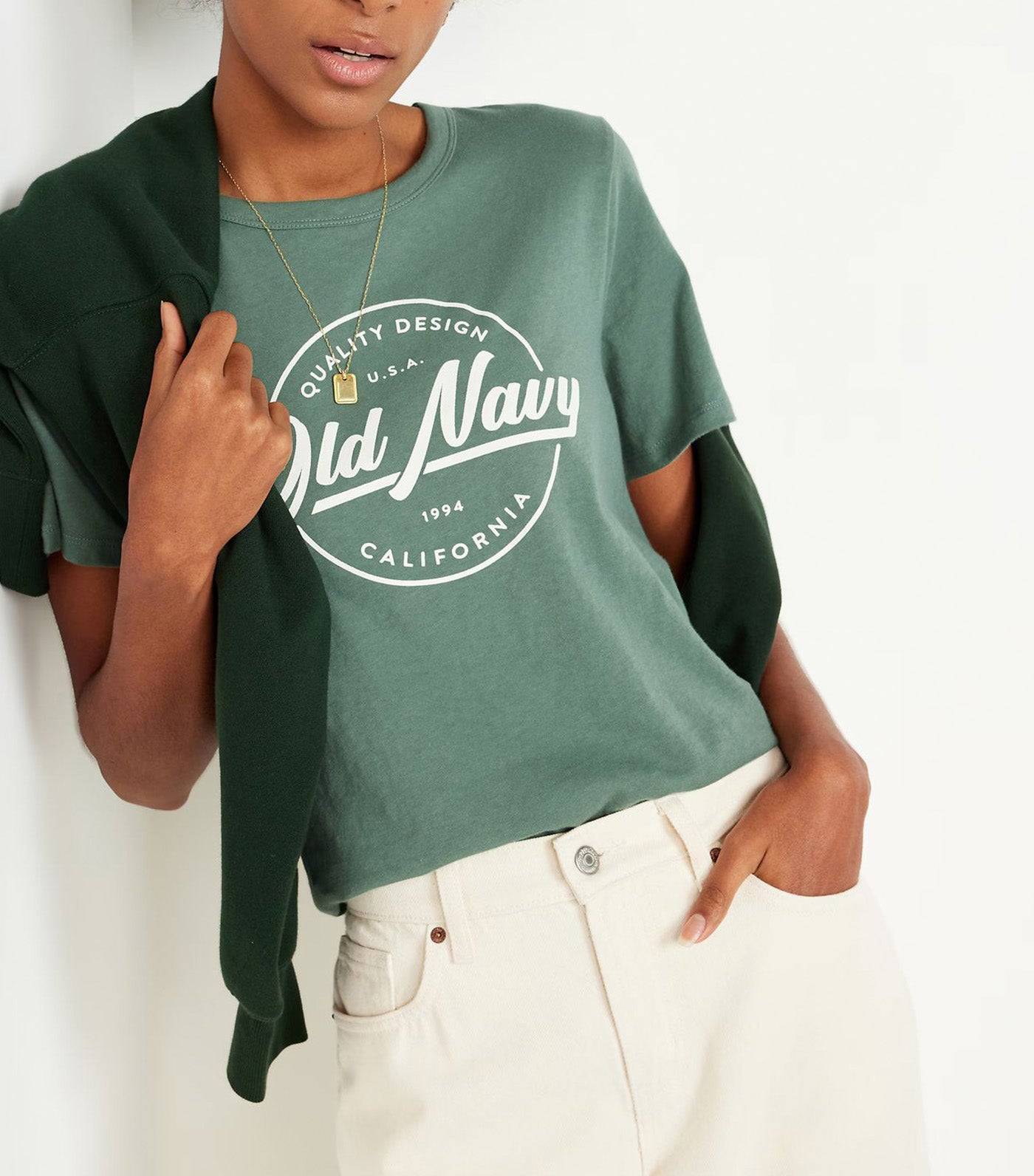 EveryWear Logo-Graphic T-Shirt for Women