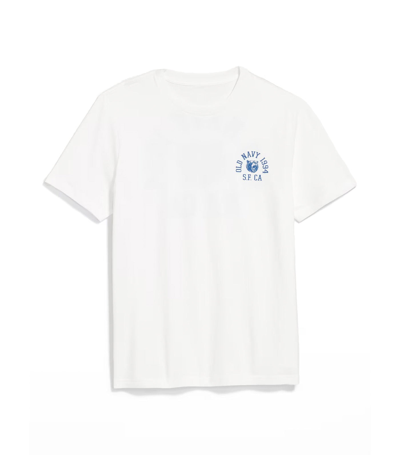 Crew-Neck Logo T-Shirt for Men