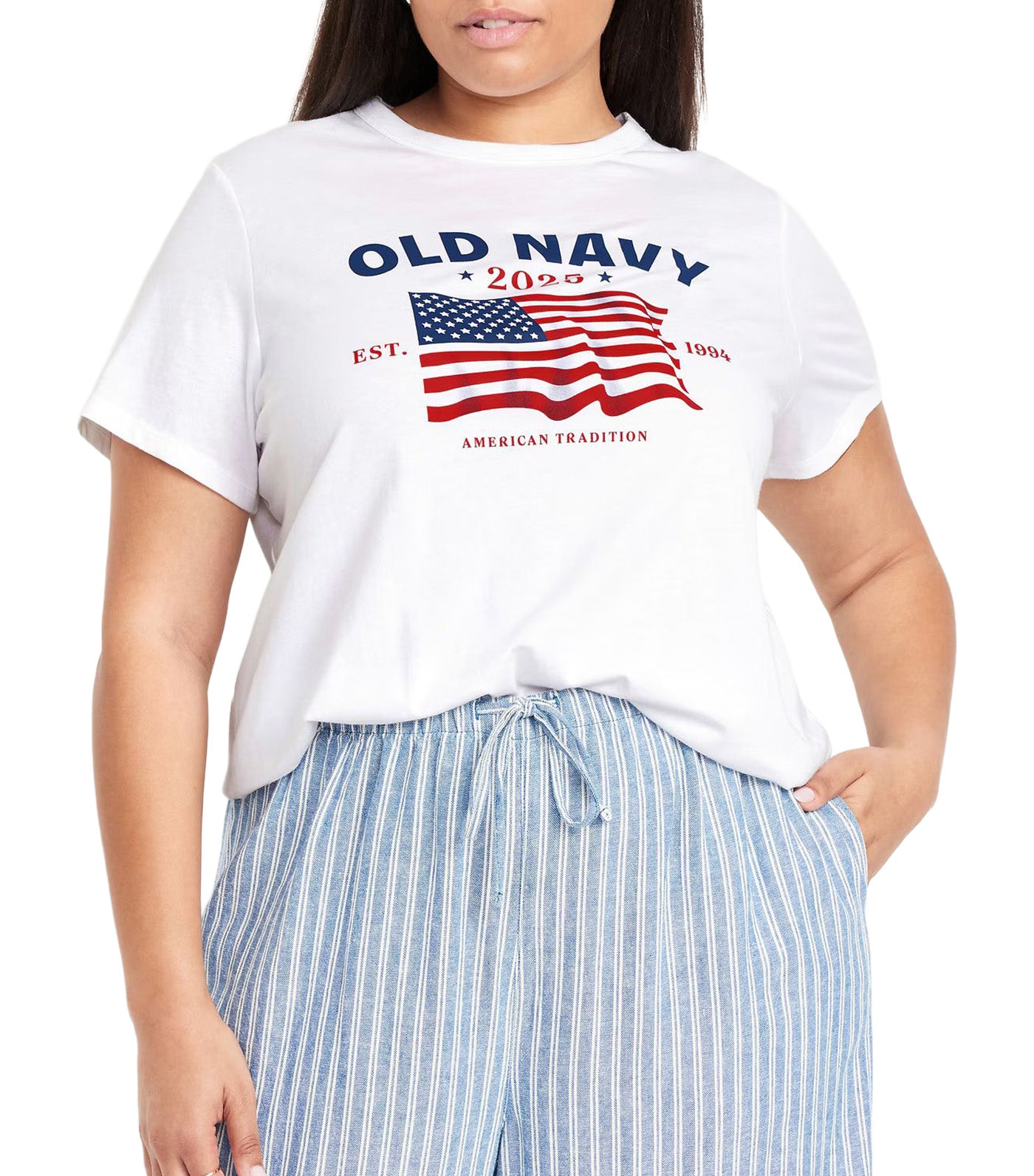 Flag-Graphic T-Shirt for Women