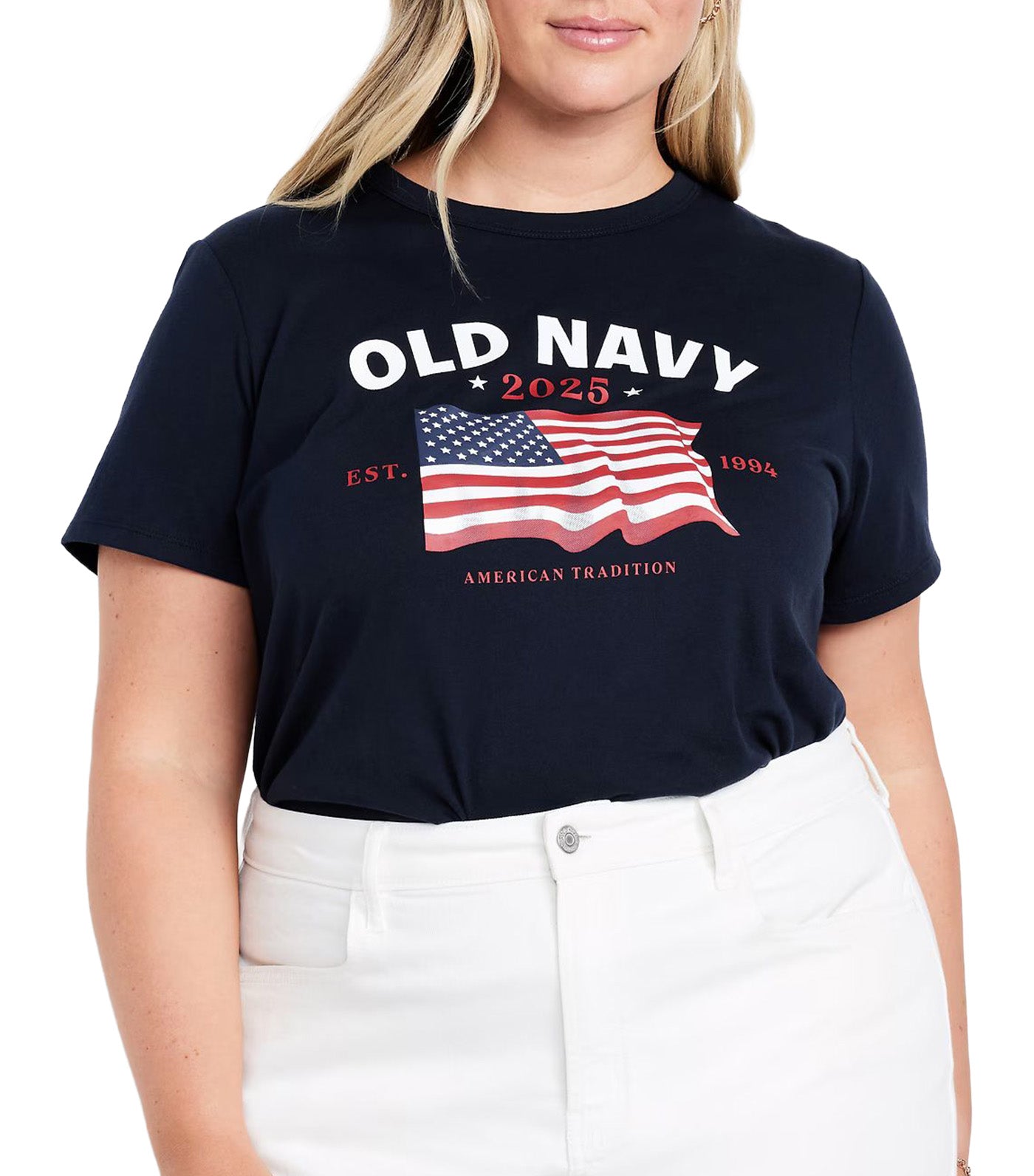 Flag-Graphic T-Shirt for Women