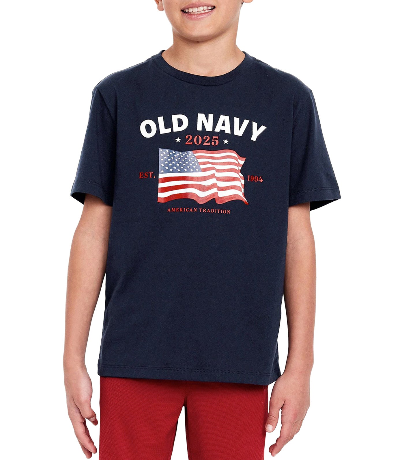 Short-Sleeve Logo-Graphic T-Shirt for Boys