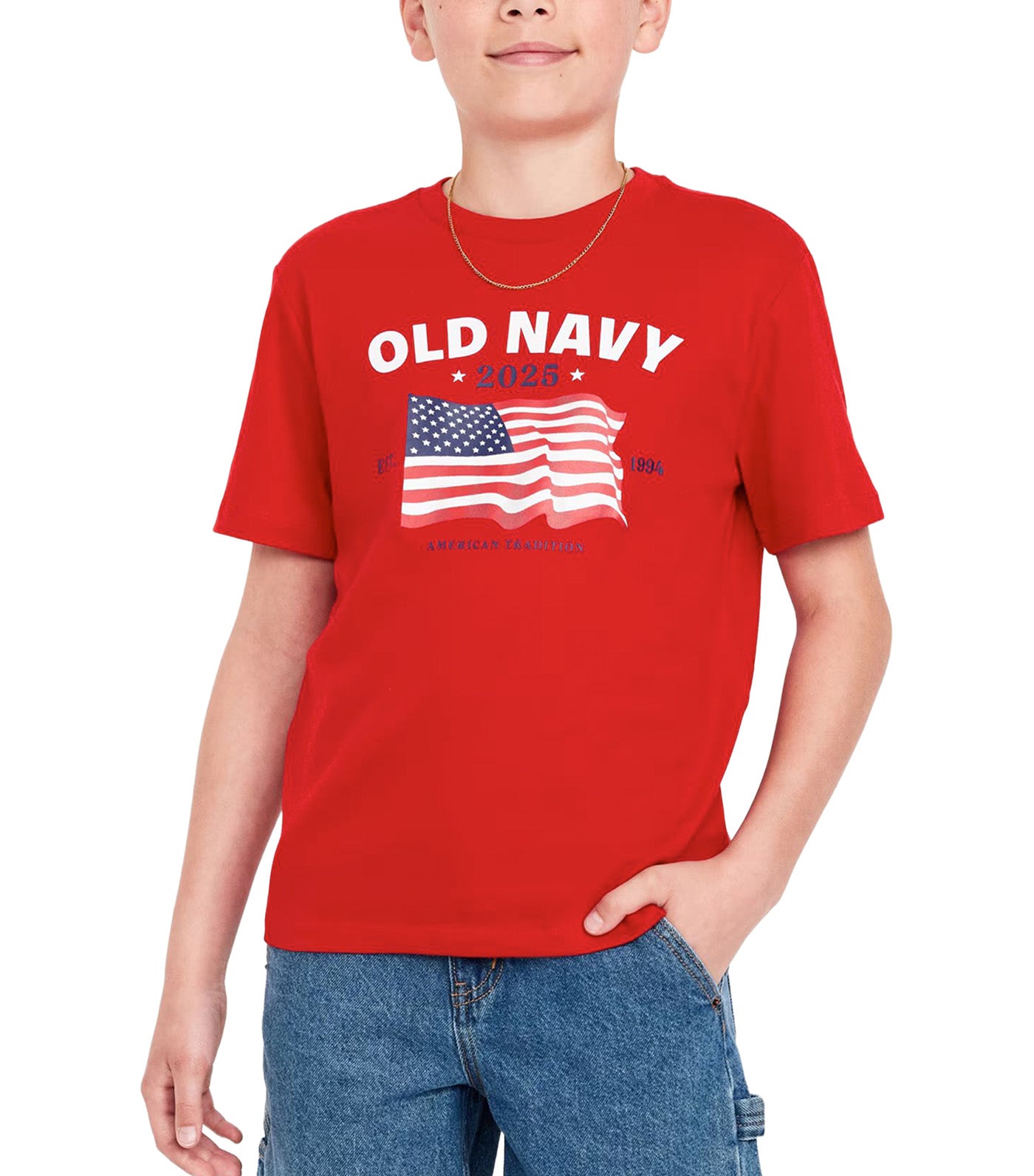 Short-Sleeve Logo-Graphic T-Shirt for Boys