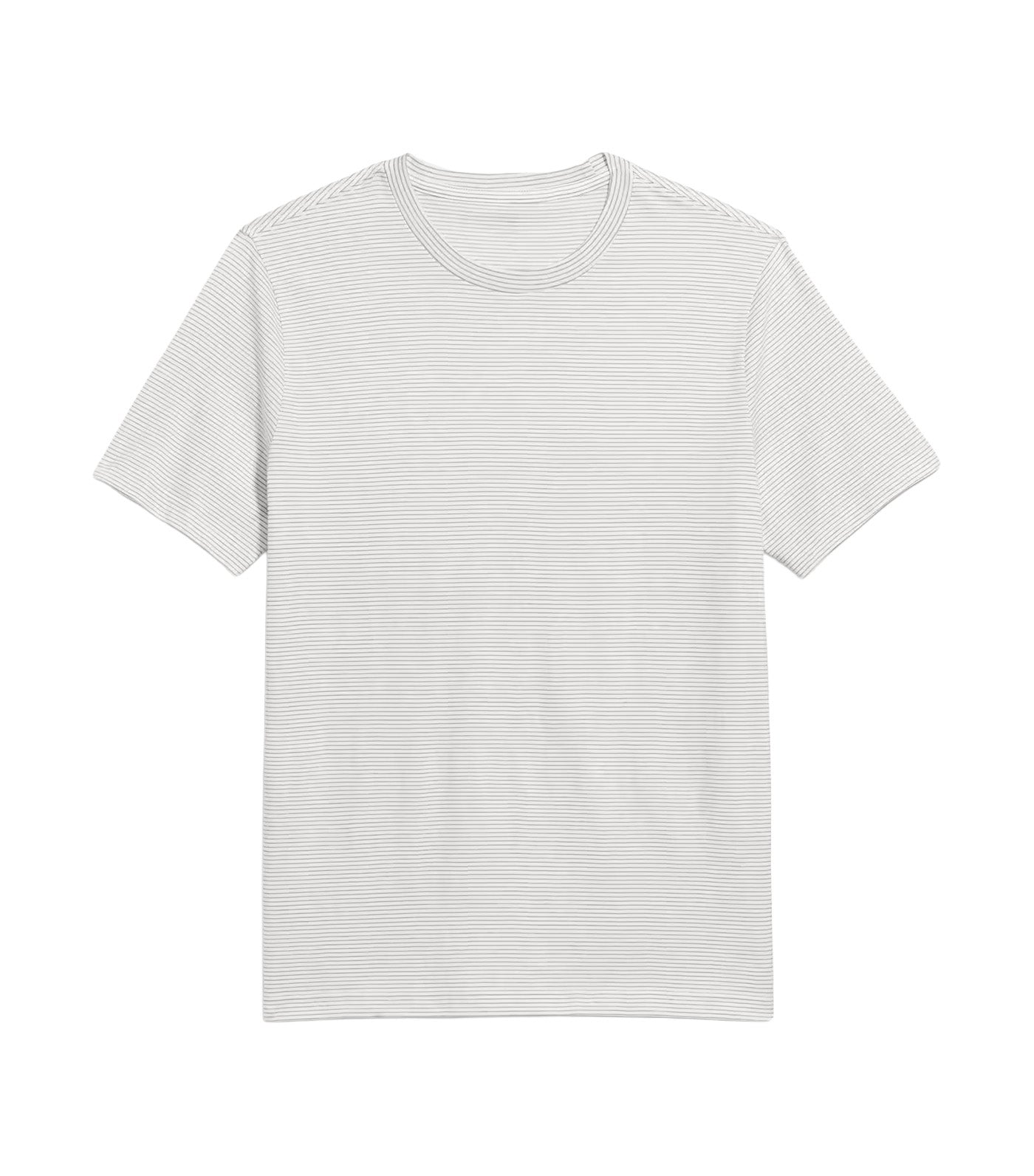 Crew-Neck Striped T-Shirt for Men