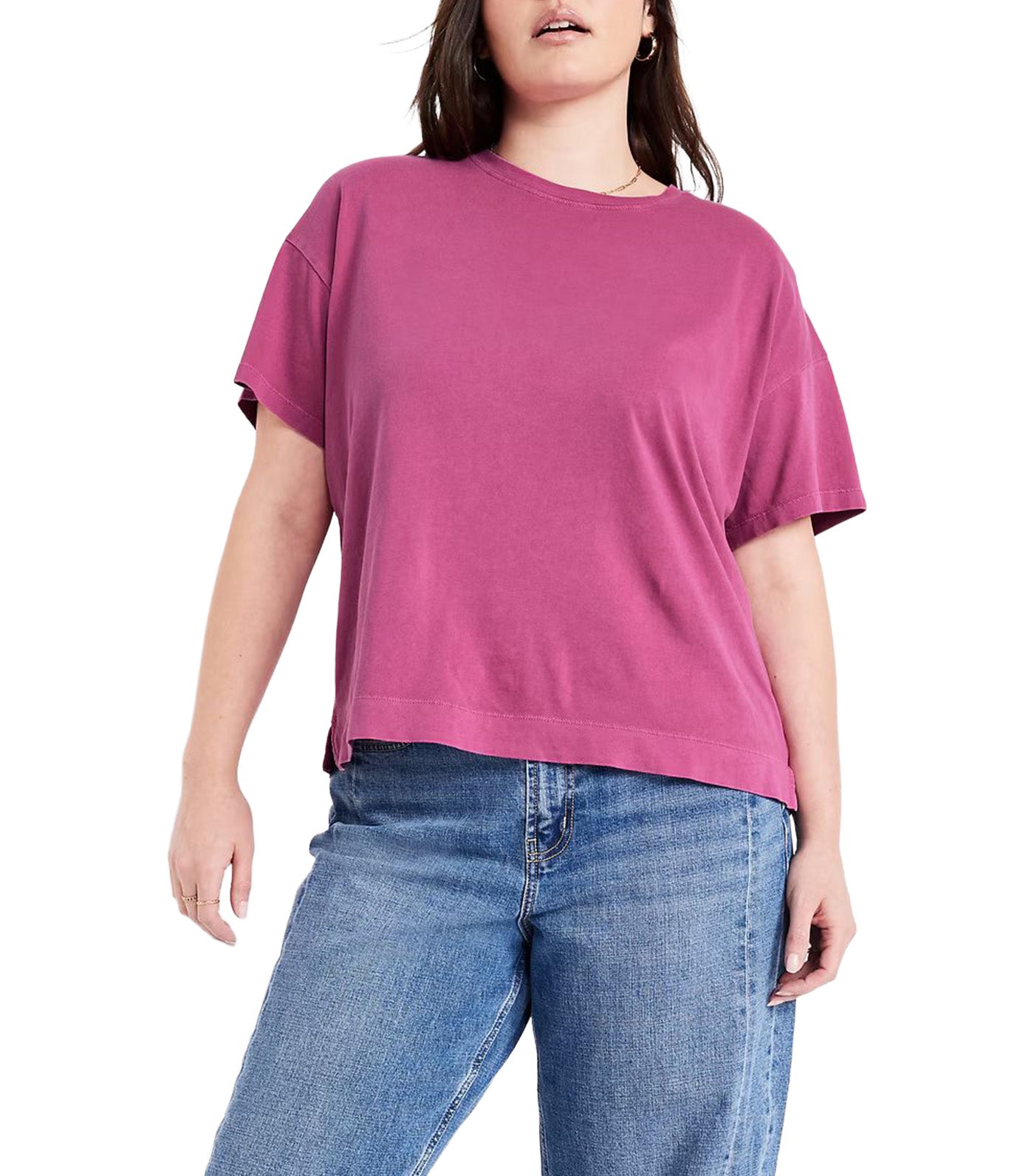 Vintage Crew-Neck T-Shirt for Women