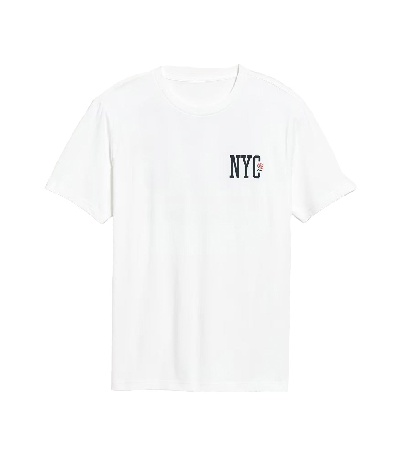 Crew-Neck Graphic T-Shirt for Men