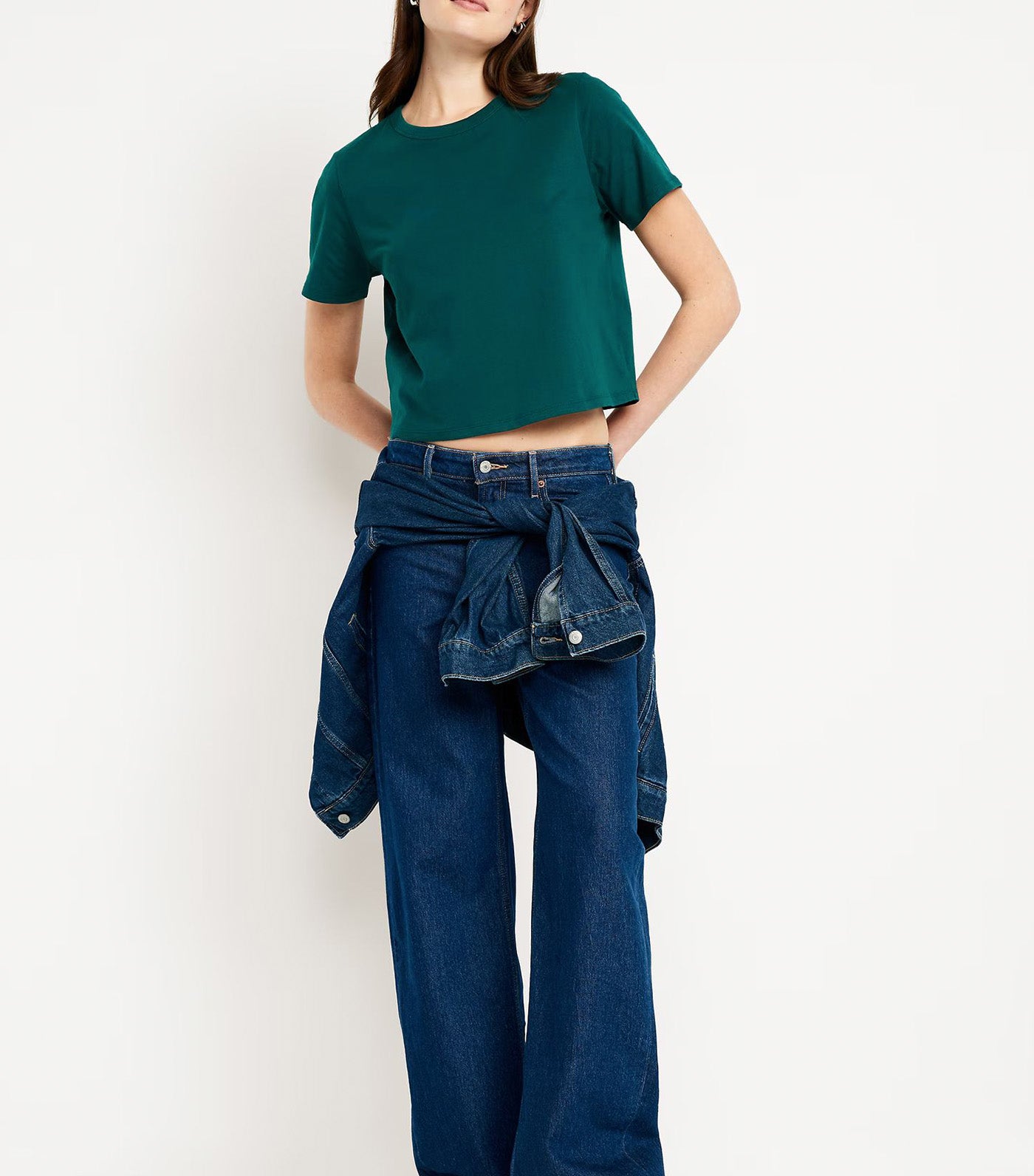 EveryWear Crop T-Shirt for Women