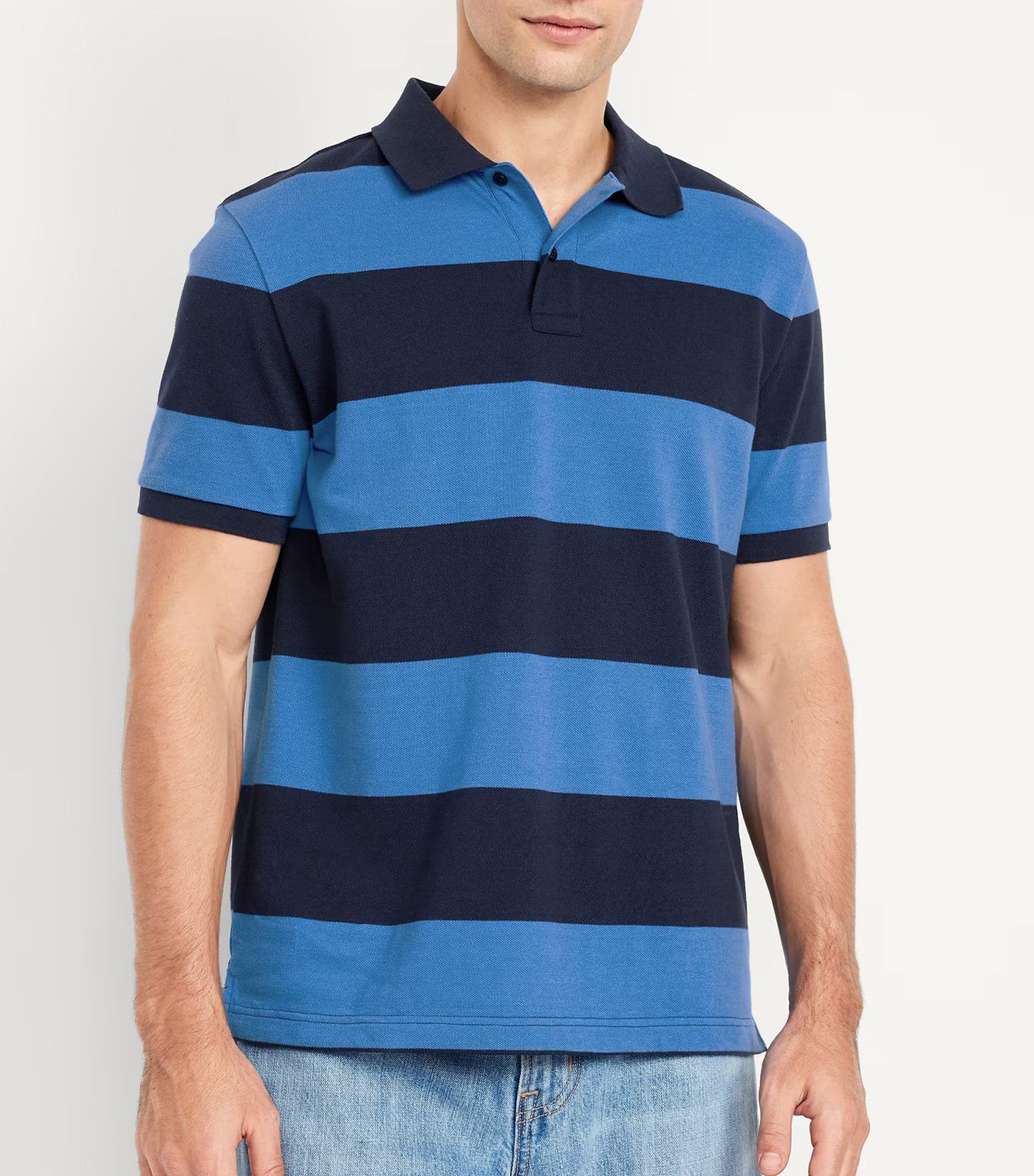 Classic Fit Pique Polo for Men