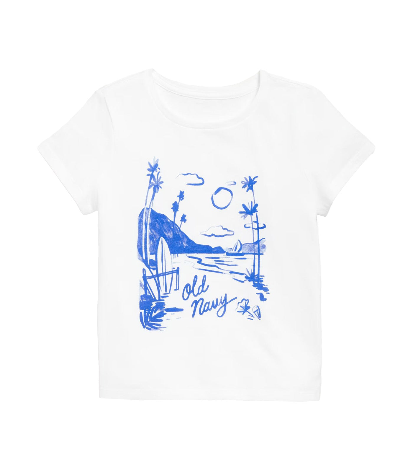 Short-Sleeve Logo-Graphic T-Shirt for Girls Calla Lily 451