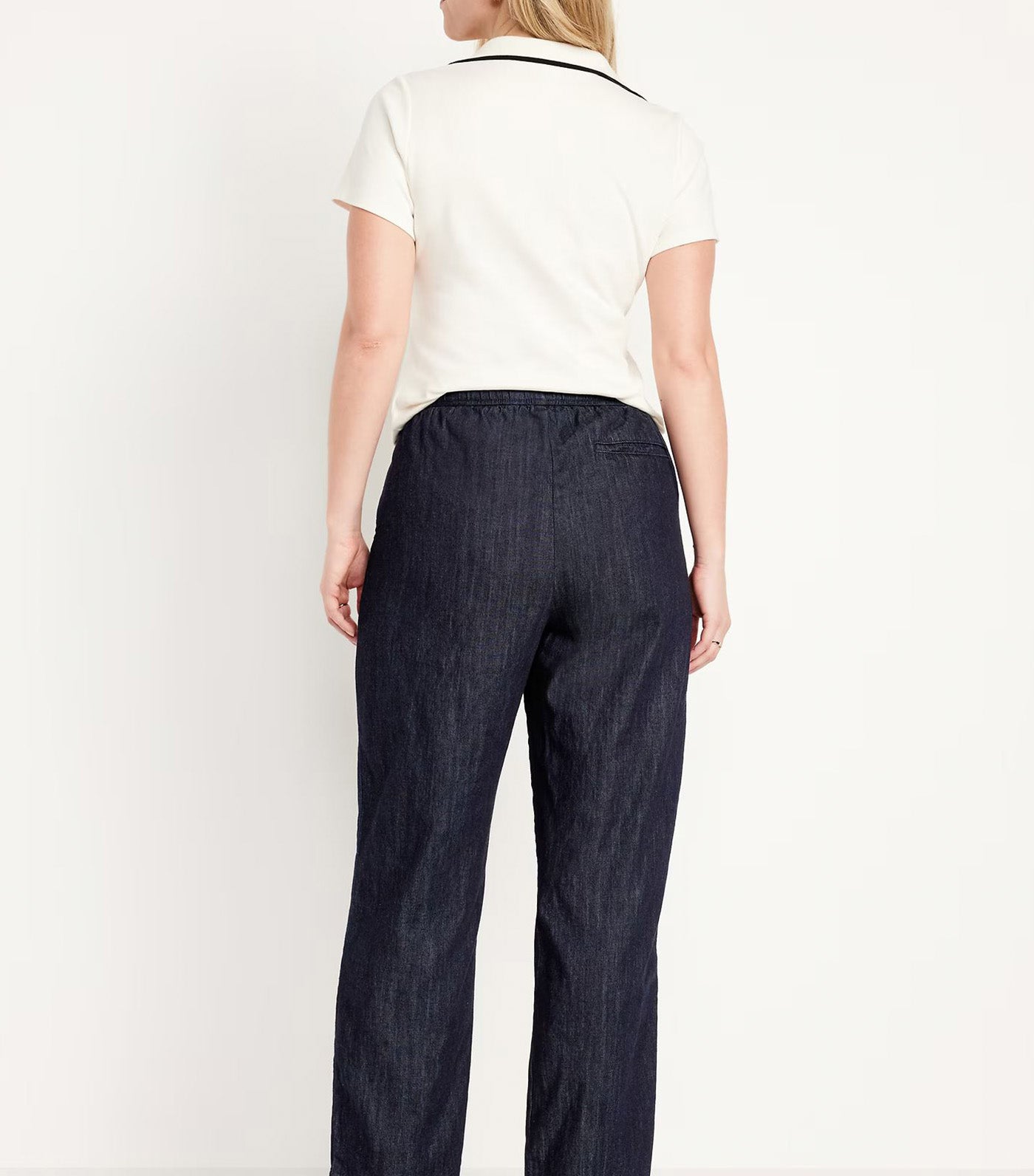 High-Waisted Billie Straight Trouser for Women Rinse