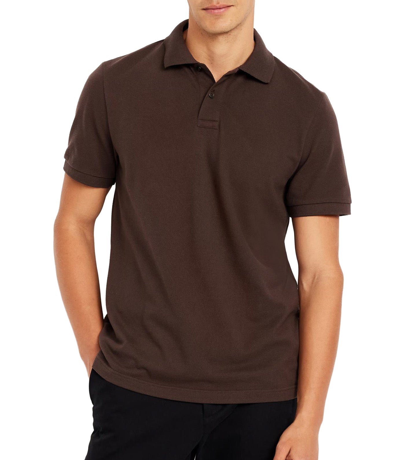 Classic Fit Pique Polo for Men
