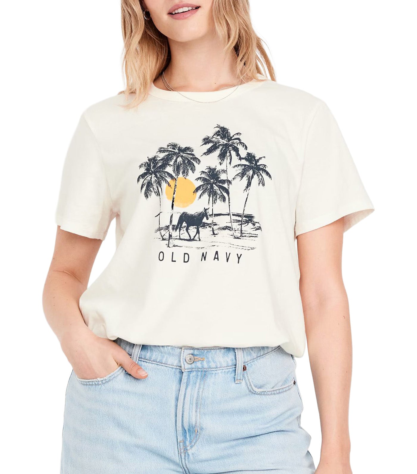 EveryWear Logo Graphic T-Shirt for Women