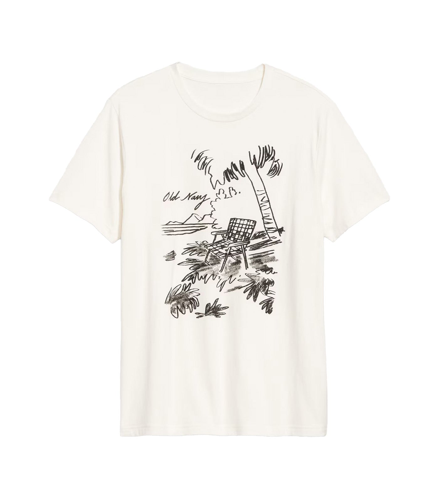 Crew-Neck Logo T-Shirt for Men