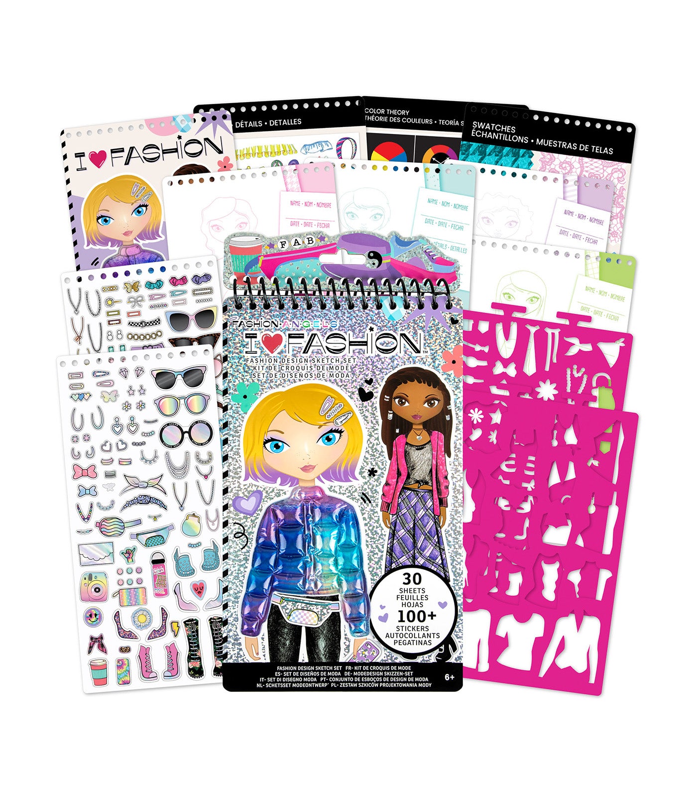 Fashion Design Compact Sketch Portfolio