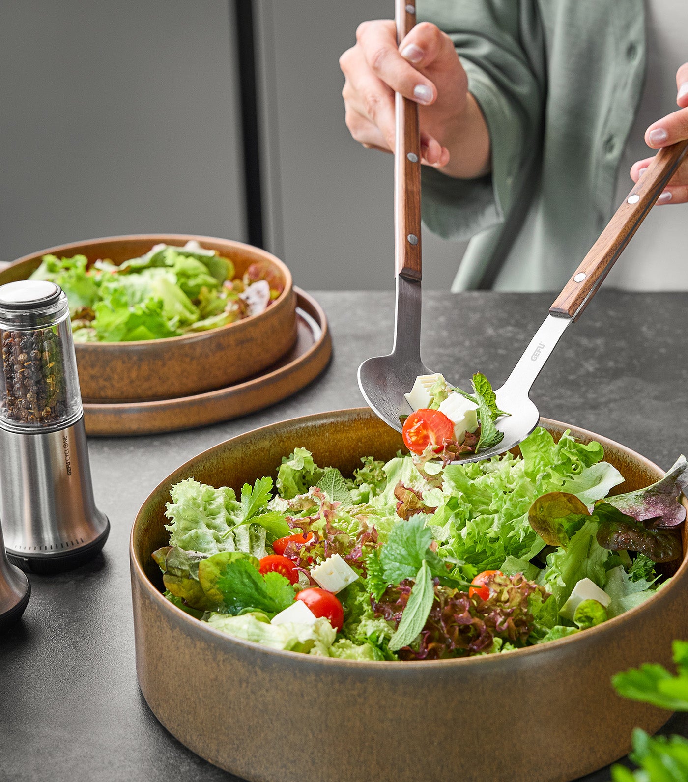 Filigo Salad Servers, Set of 2