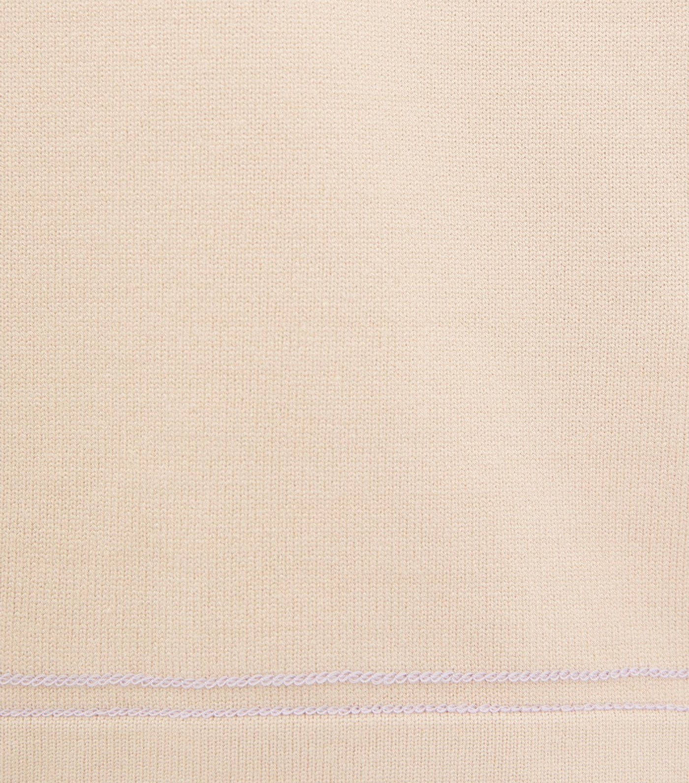 Cropped Knit Top Cream
