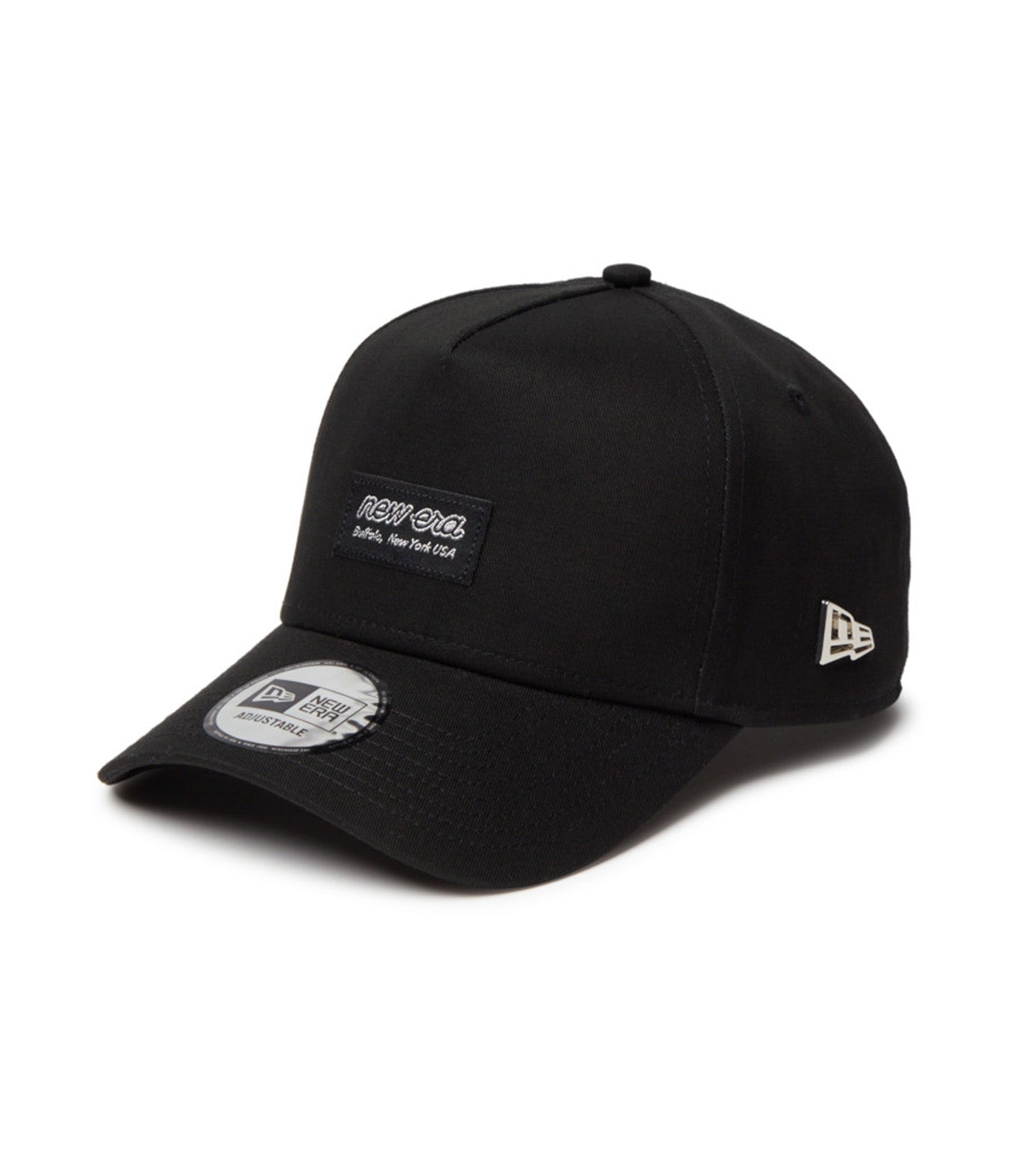 9FORTY A-Frame Metal Flag Black Snapback Cap