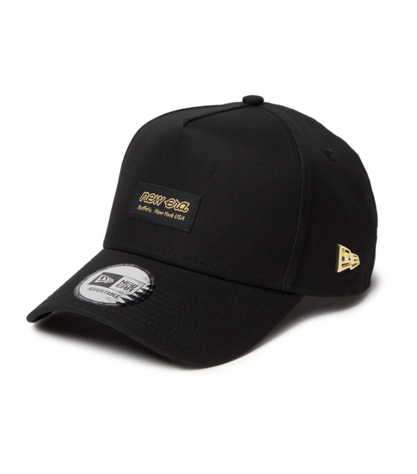 9FORTY A-Frame Metal Flag Black Snapback Cap