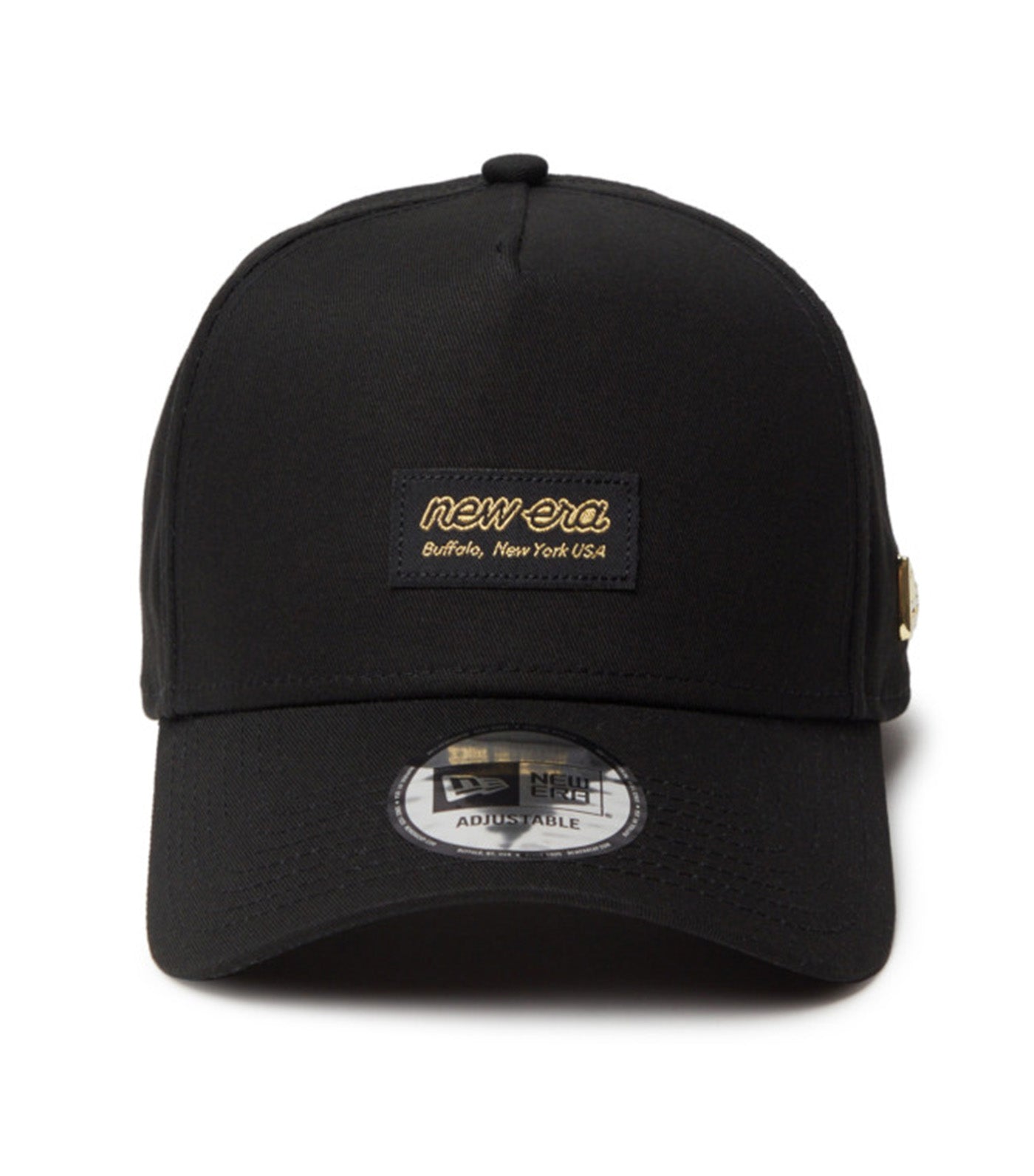9FORTY A-Frame Metal Flag Black Snapback Cap