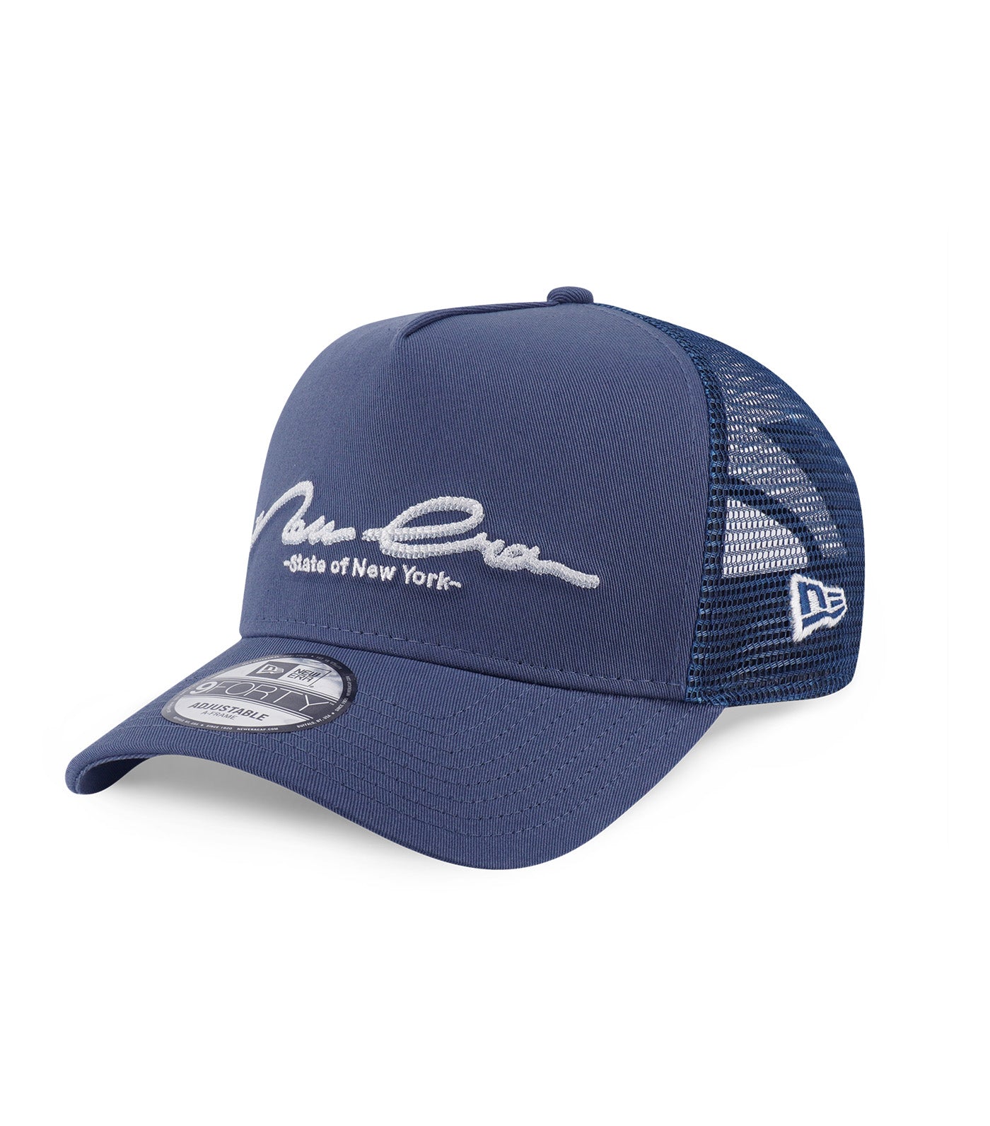 9FORTY A-Frame Trucker Basic Muted Indigo