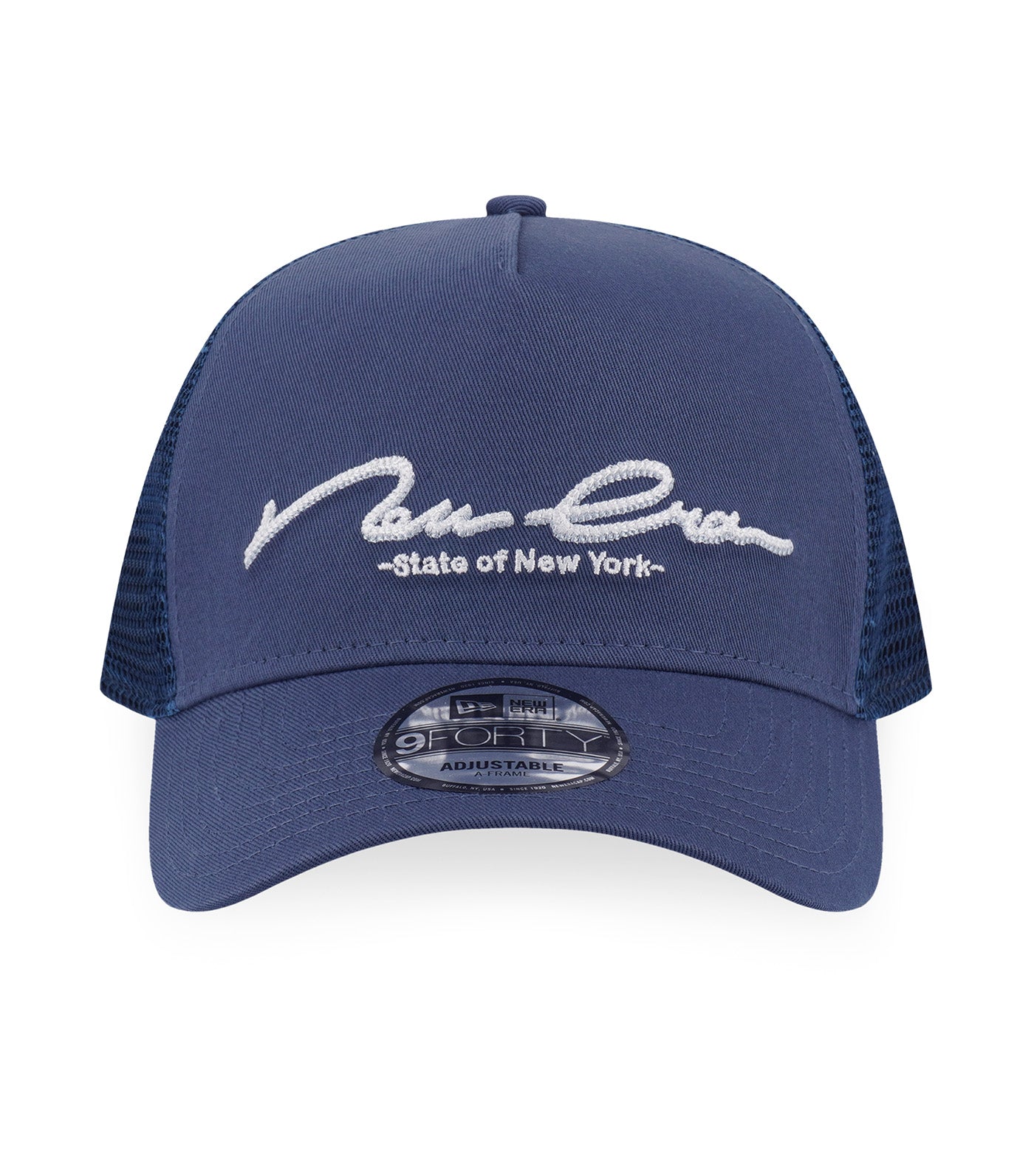 9FORTY A-Frame Trucker Basic Muted Indigo