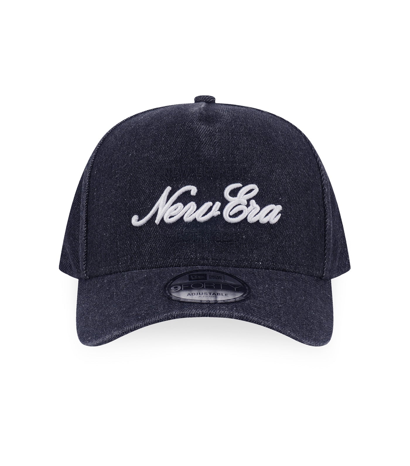9FORTY A-Frame Adjustable Cap Indigo Black Denim
