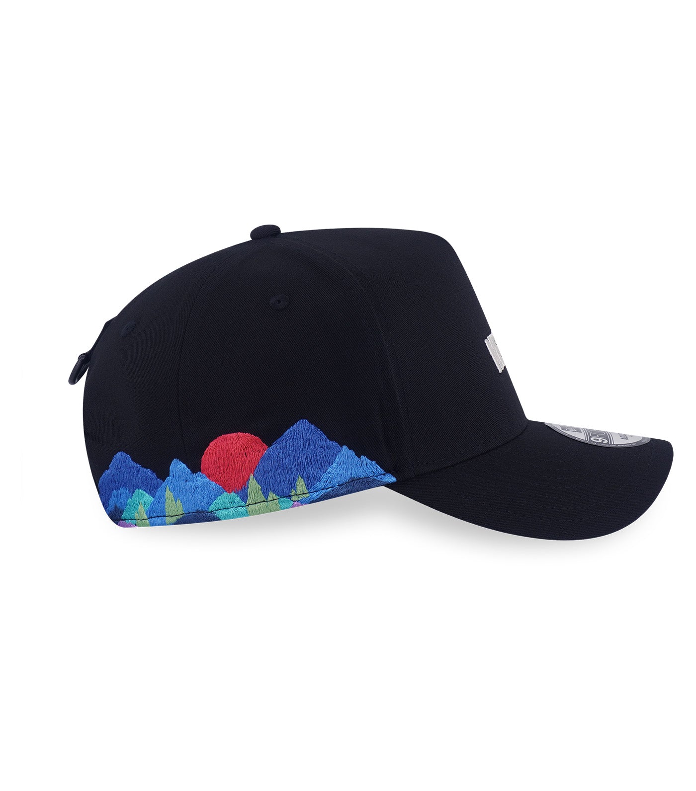 9FORTY A-Frame Mountain Logo Black