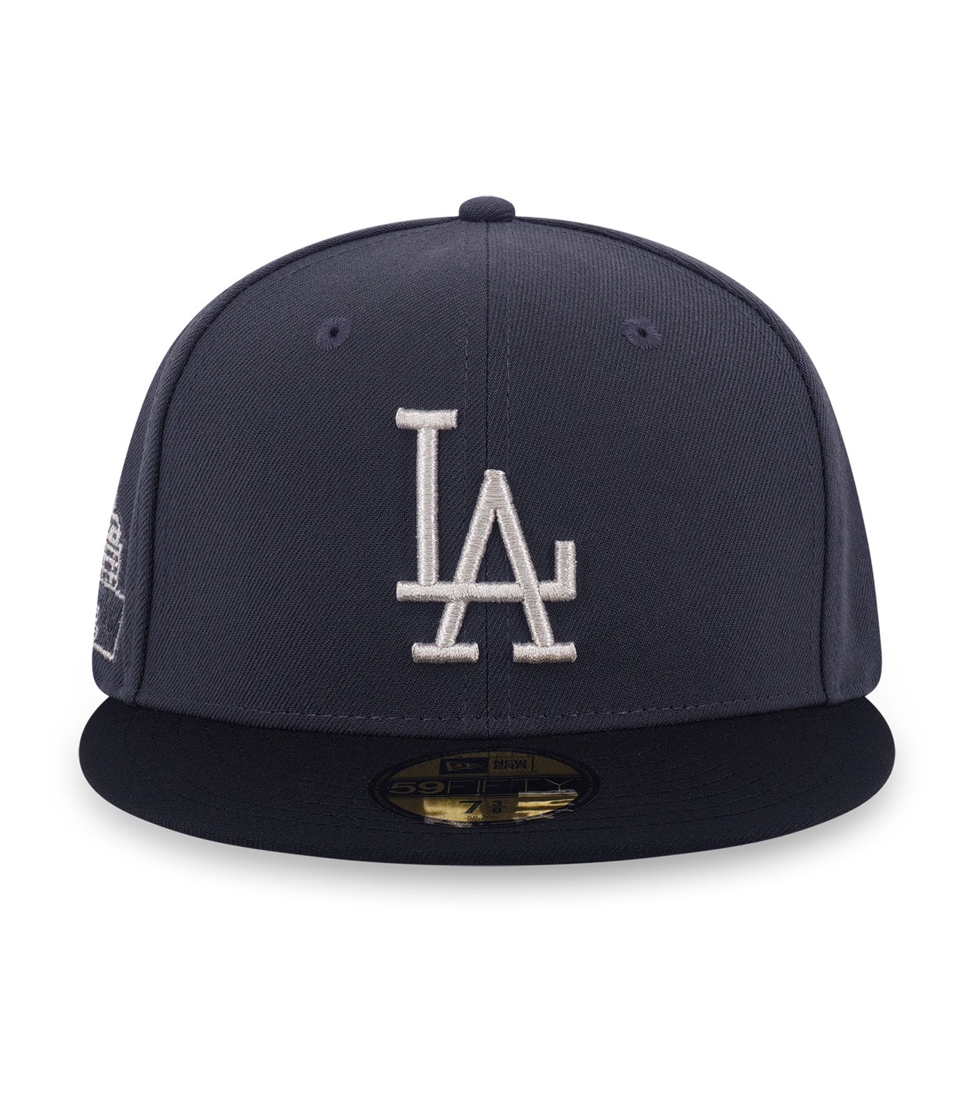 Los Angeles Dodgers 5950 Pack Metallic 59FIFTY Fitted Cap Graphite