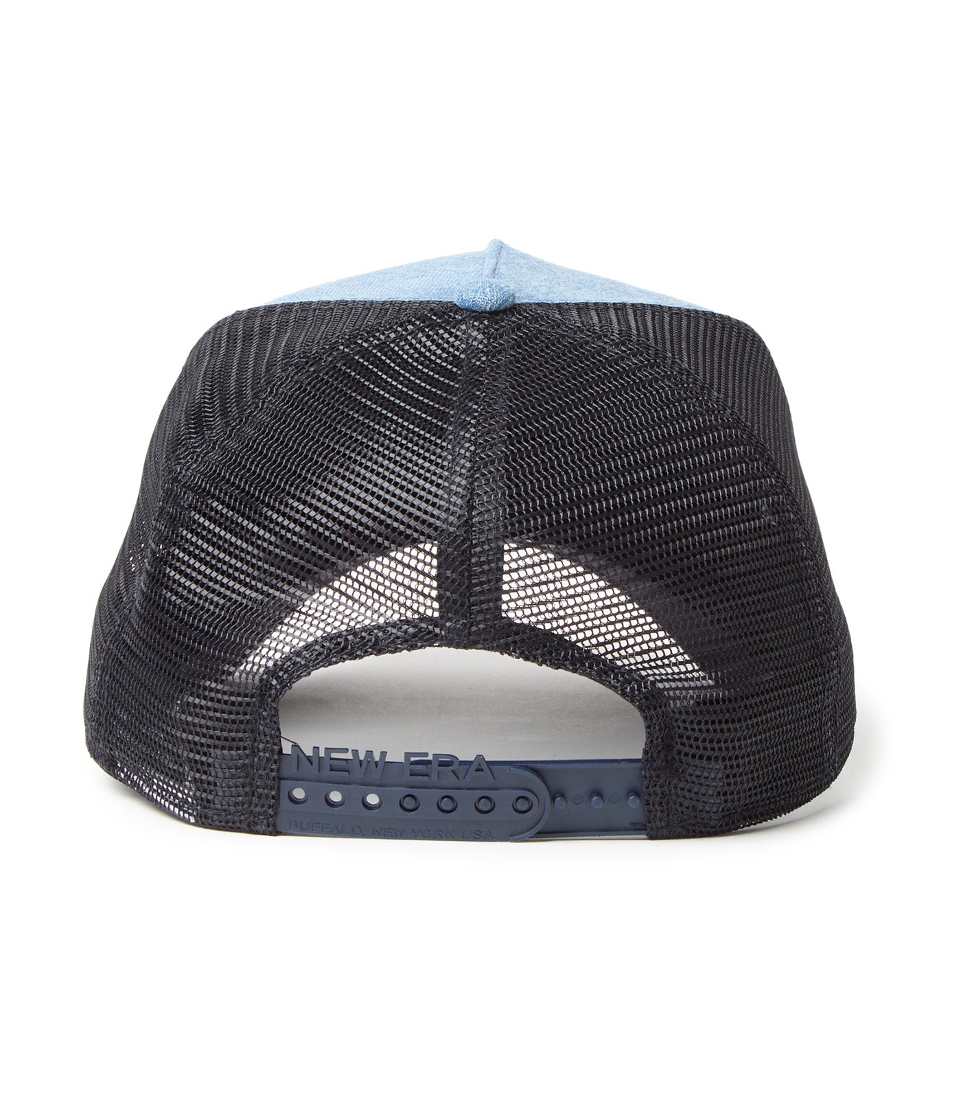 9FORTY A-Frame Trucker Woven Patch Denim Snapback Cap