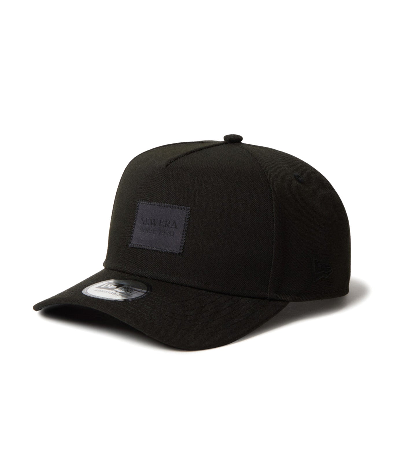 9FORTY Logo Woven Patch Adjustable Cap Black