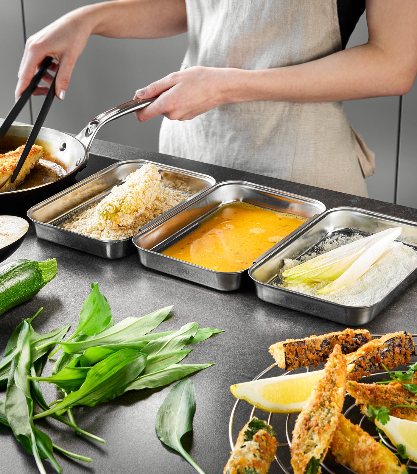 Pando Breadcrumb Coating 3pc Set