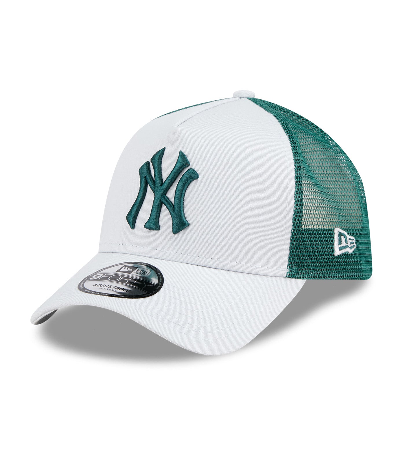 New York Yankees Color Era 9FORTY A-Frame Cap Silver Snow Green