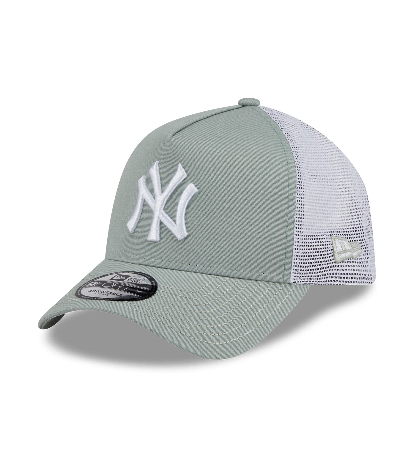 New Era New York Yankees Color Era 9FORTY A-Frame Trucker Cap Green