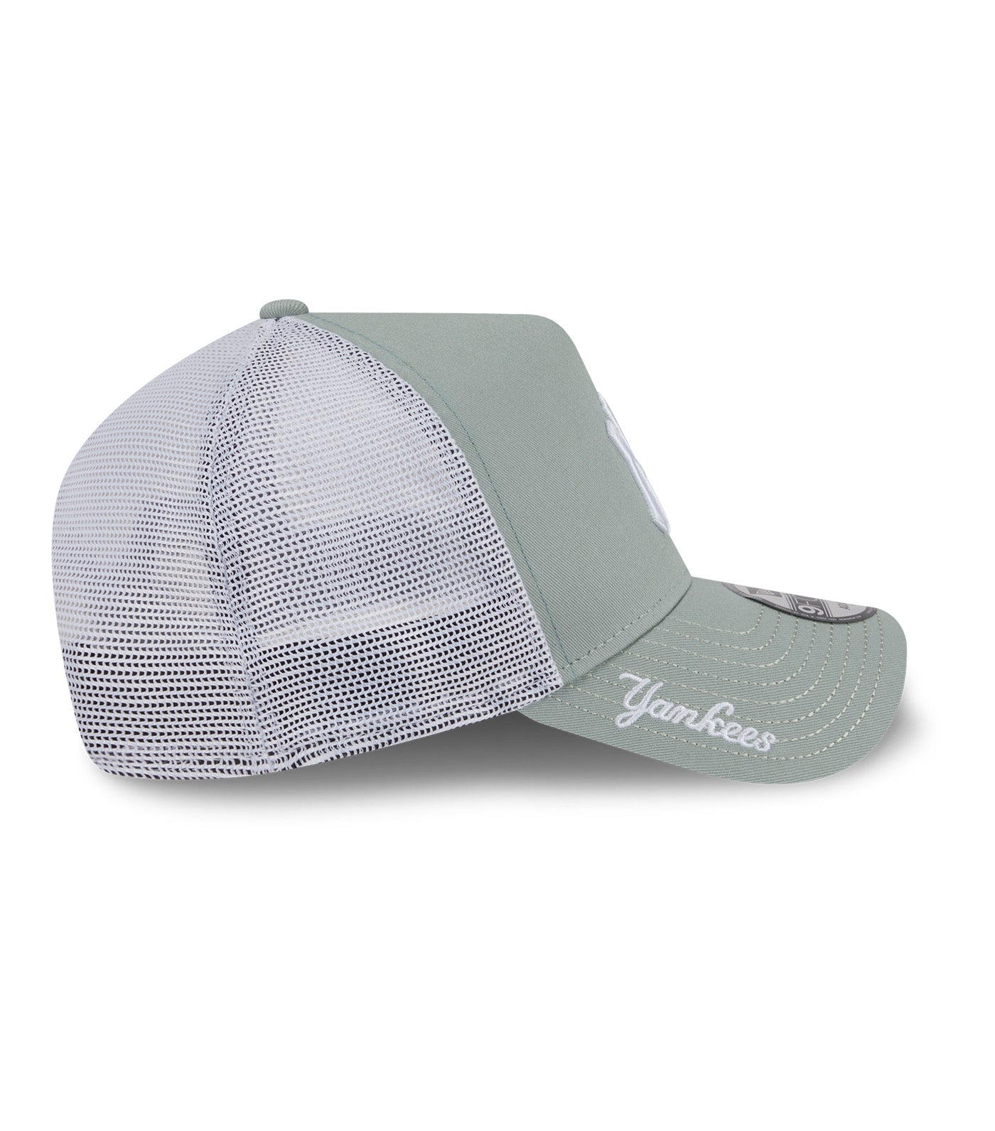 New Era New York Yankees Color Era 9FORTY A-Frame Trucker Cap Green