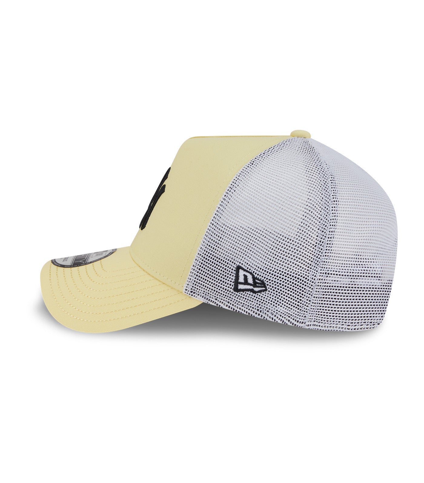 New Era New York Yankees Color Era 9FORTY A-Frame Trucker Cap Yellow