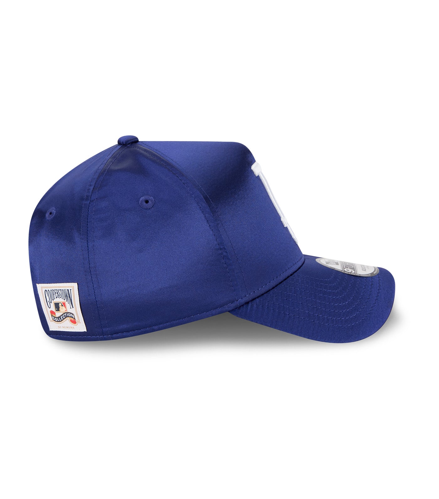 Los Angeles Dodgers CO Satin 9FORTY A-Frame Cap Cooperstown Dark Royal