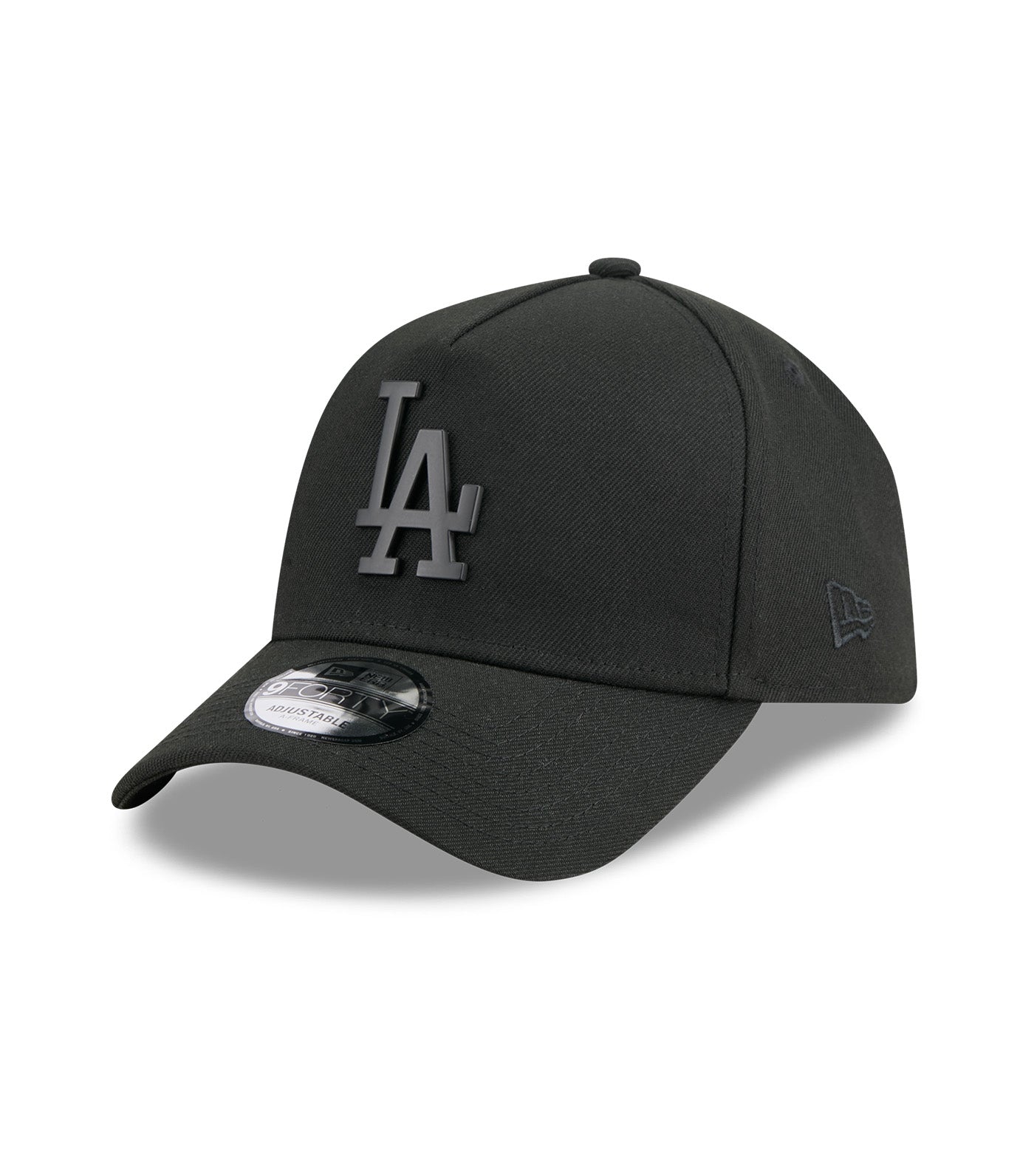 Los Angeles Dodgers Metal Badge SS26 9FORTY A-Frame Adjustable Cap Black