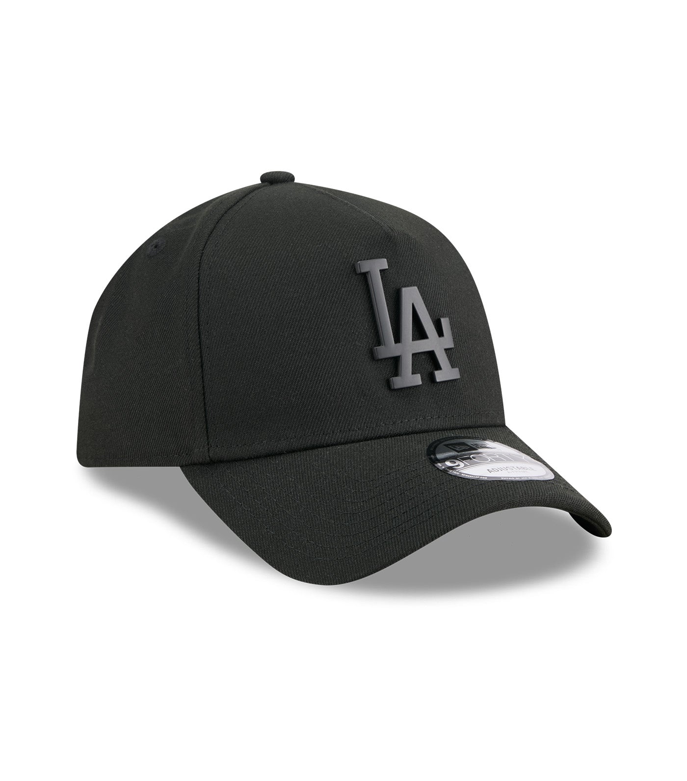 Los Angeles Dodgers Metal Badge SS26 9FORTY A-Frame Adjustable Cap Black