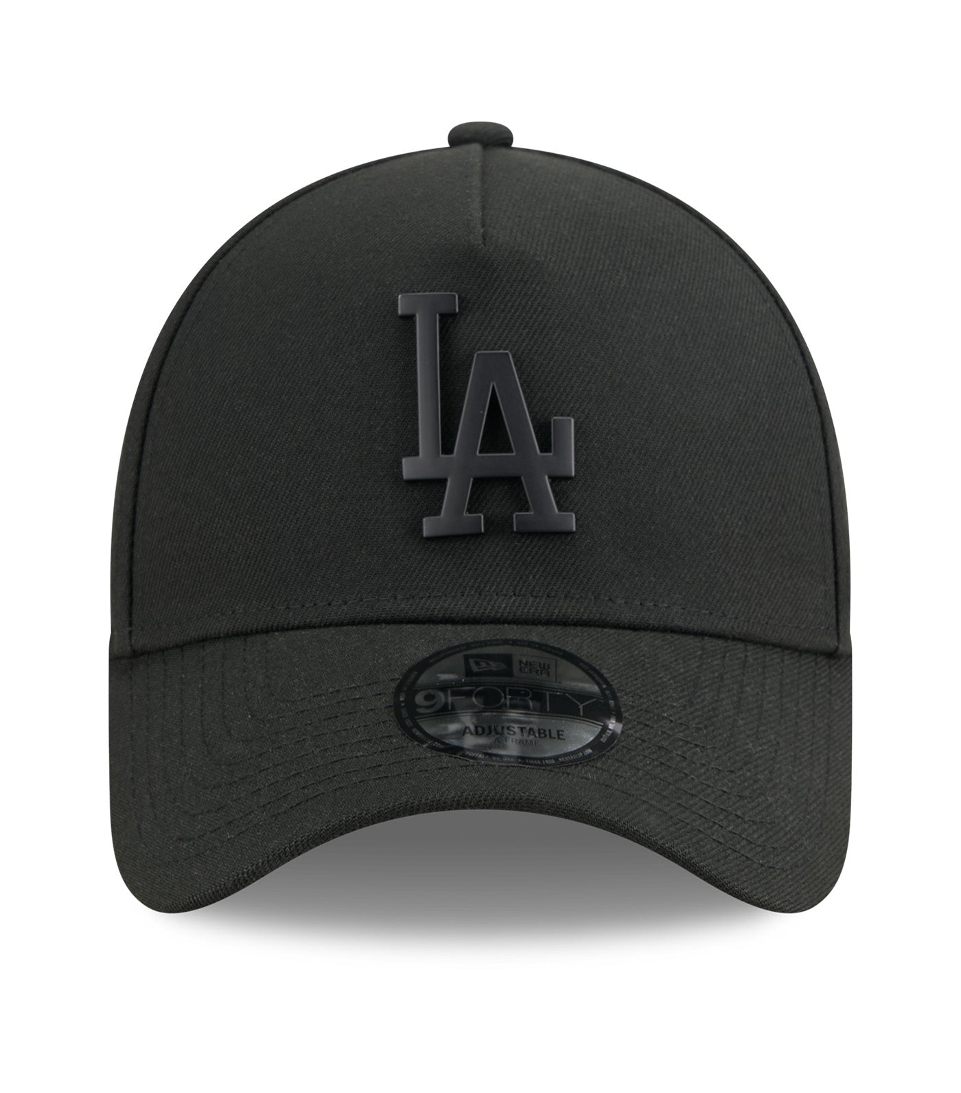 Los Angeles Dodgers Metal Badge SS26 9FORTY A-Frame Adjustable Cap Black