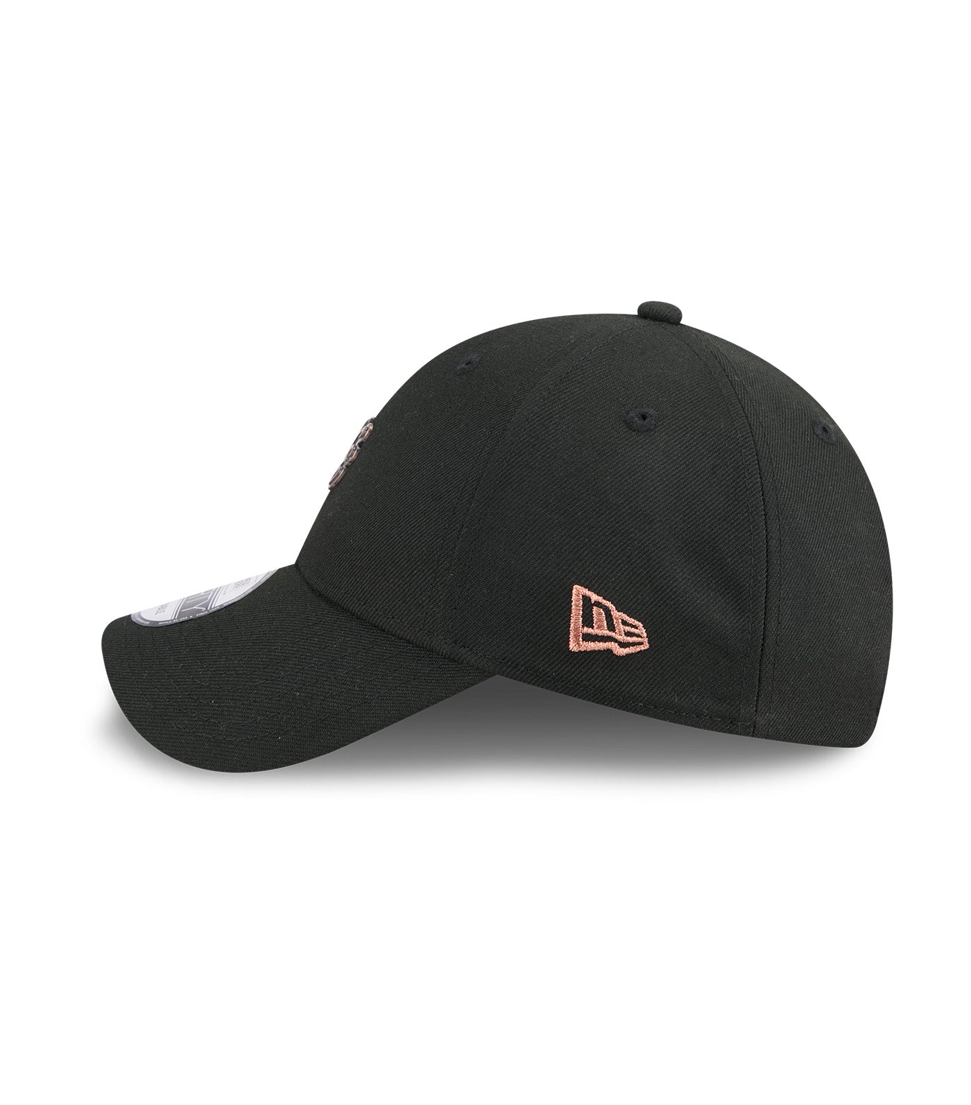 Script Metal Badge 9FORTY Unstructured Adjustable Cap Black