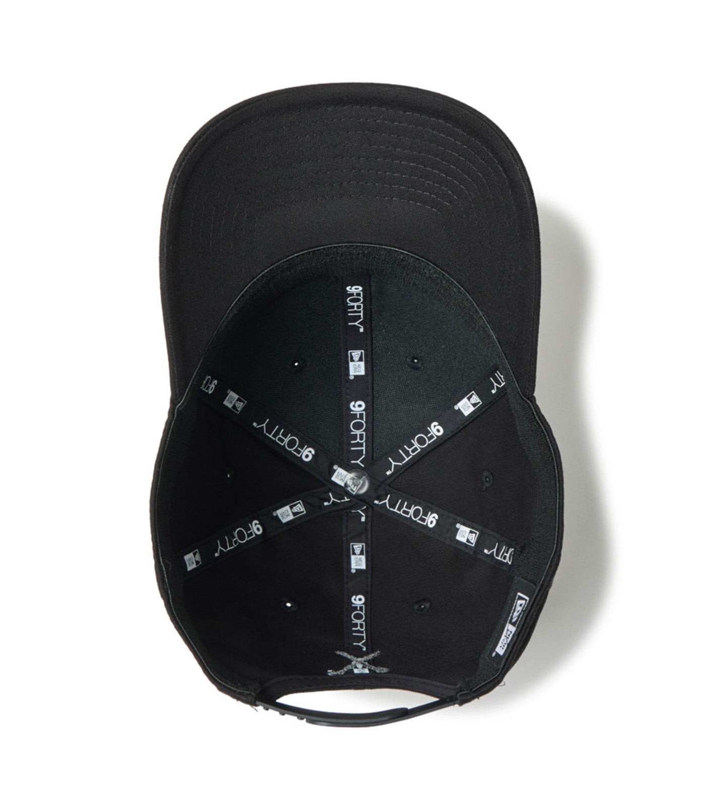 Script Oval Patch Black Golf 9FORTY Stretch Snapback Cap Black