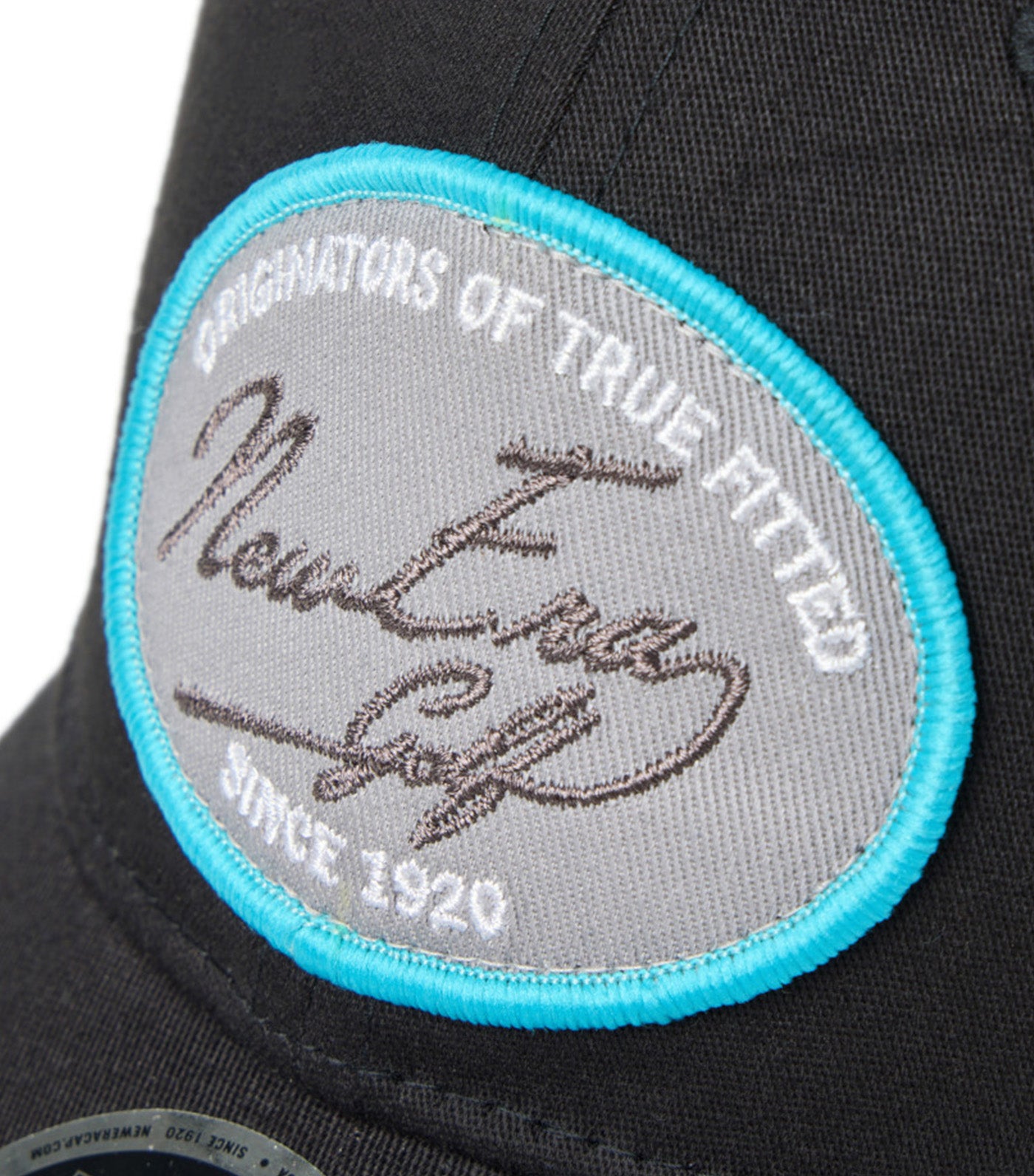 Script Oval Patch Black Golf 9FORTY Stretch Snapback Cap Black