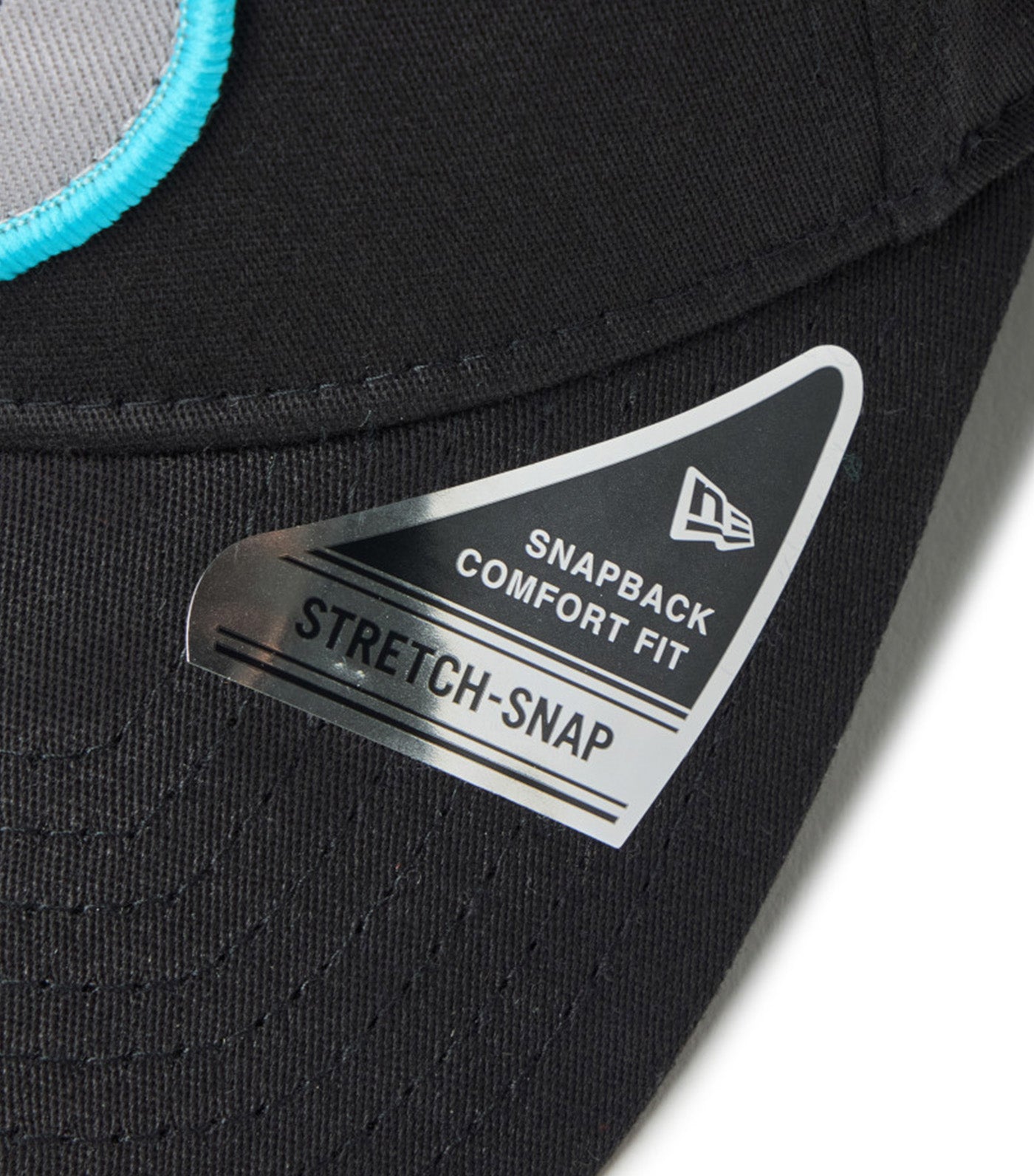 Script Oval Patch Black Golf 9FORTY Stretch Snapback Cap Black